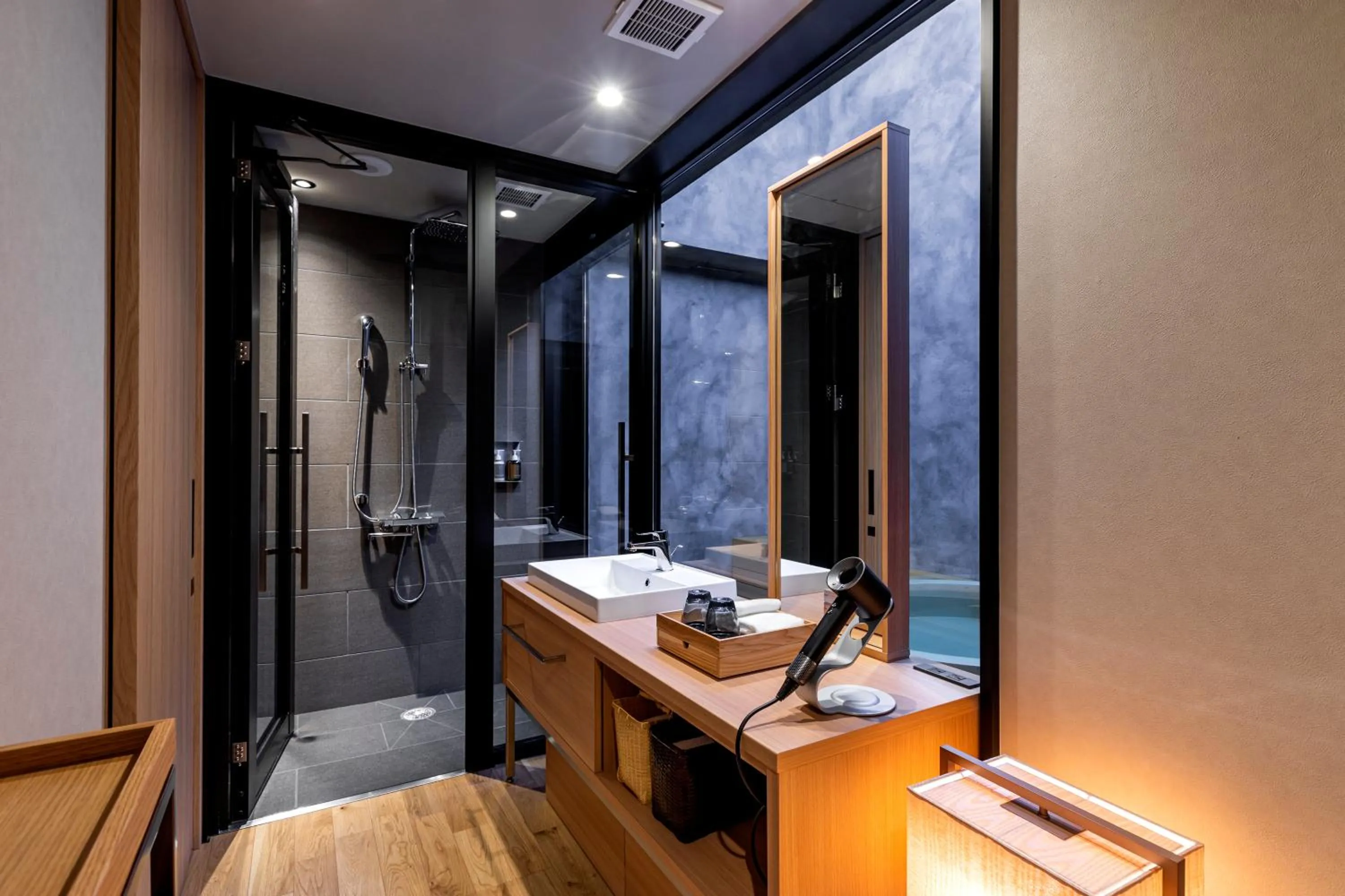 Bathroom in ONSEN RYOKAN Yuen Sapporo