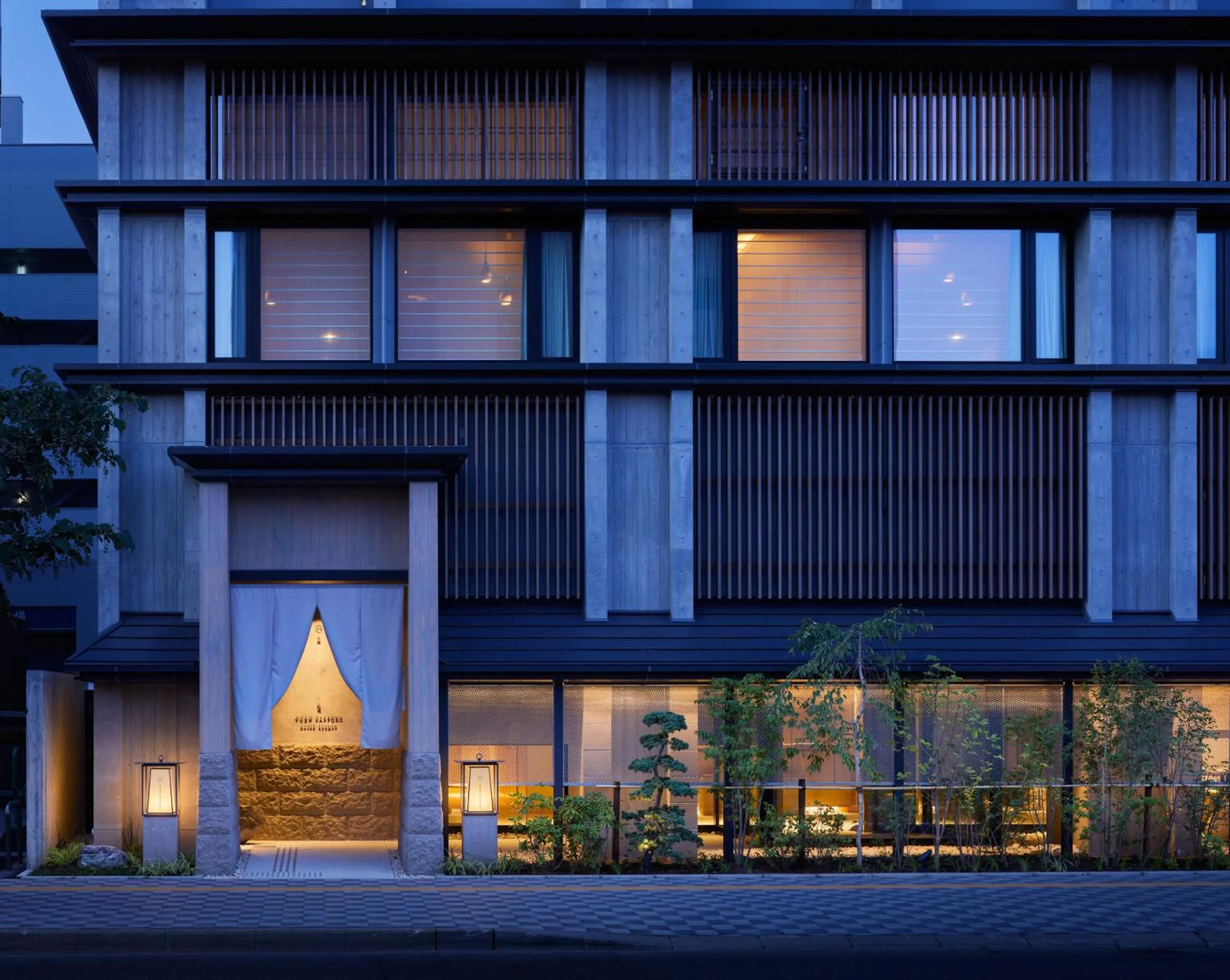 Property building in ONSEN RYOKAN Yuen Sapporo