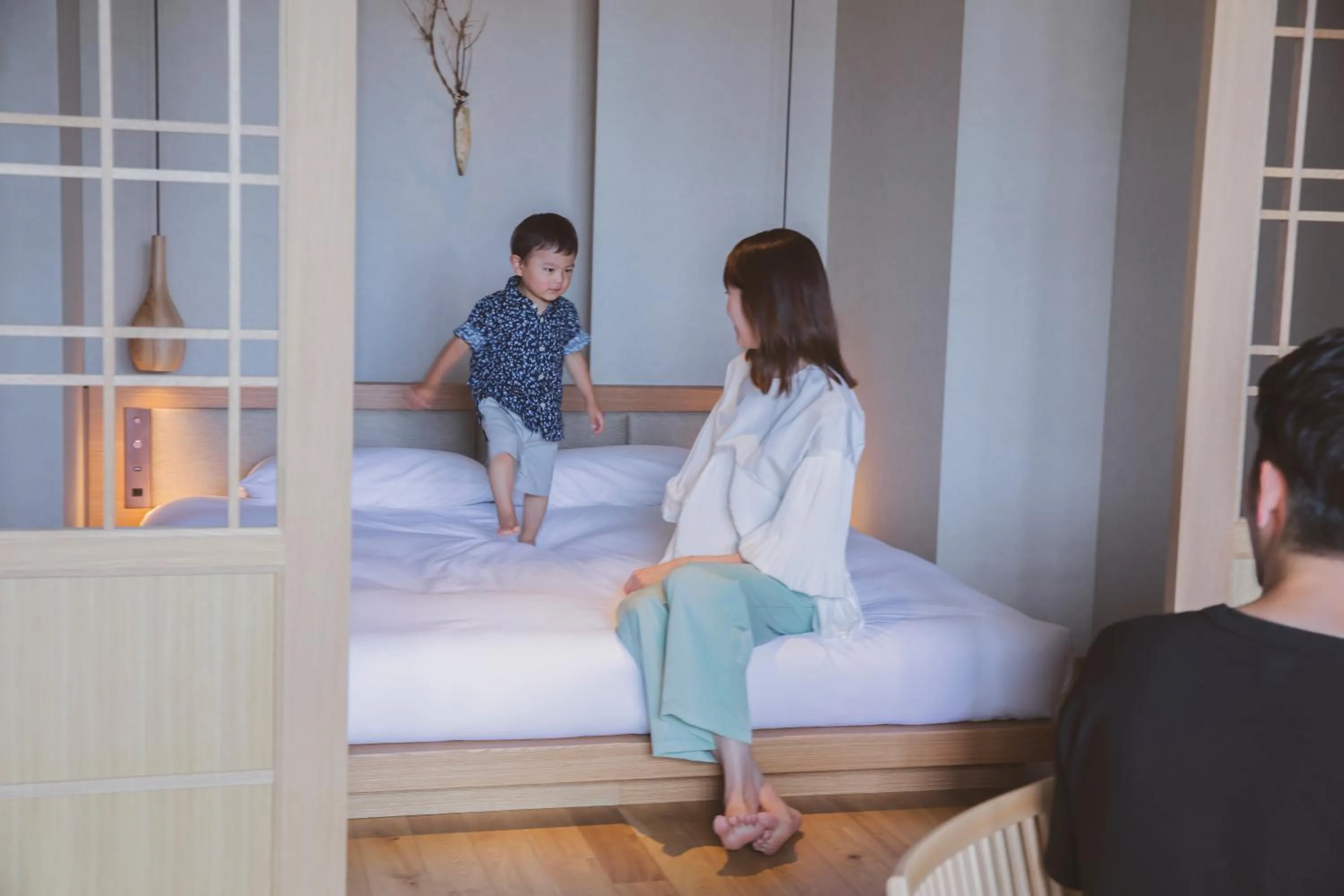 Photo of the whole room, Bed in ONSEN RYOKAN Yuen Sapporo