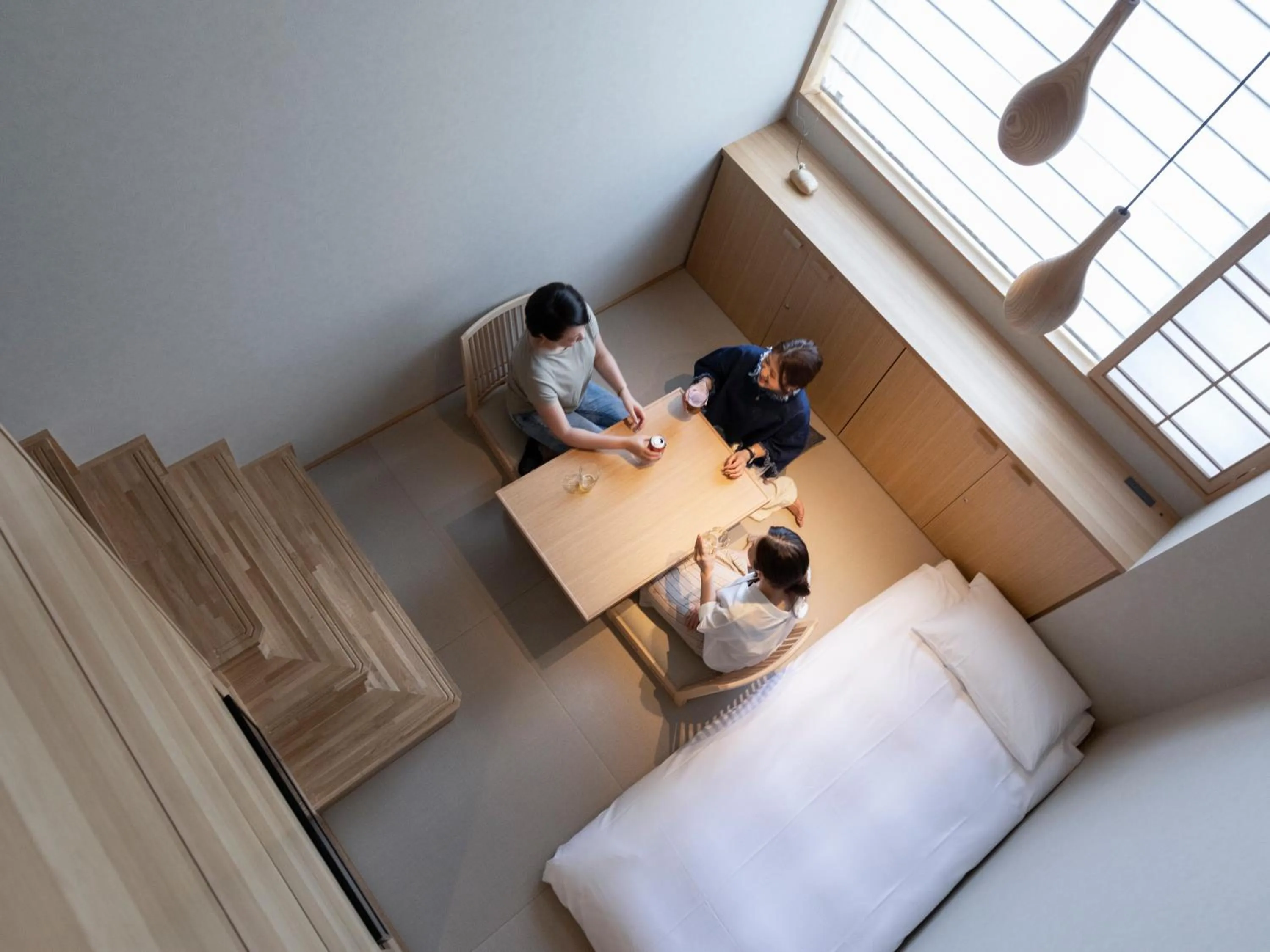 Photo of the whole room, Bed in ONSEN RYOKAN Yuen Sapporo