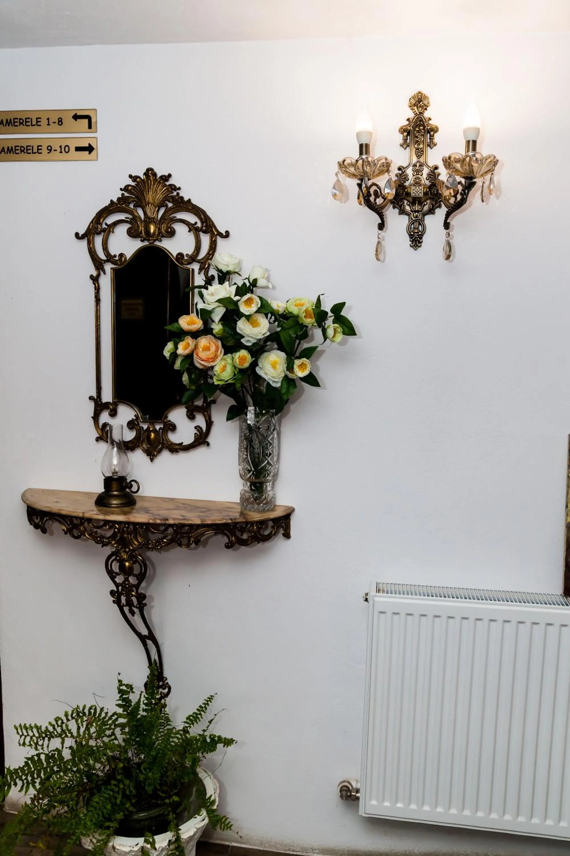 Decorative detail in VILA Corviniana