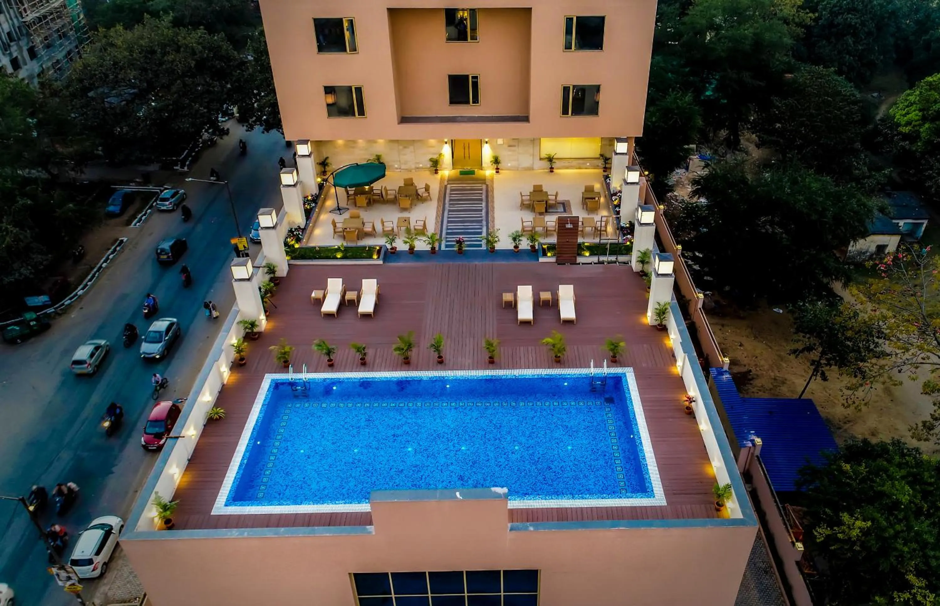 Property building in Hotel The Bizton