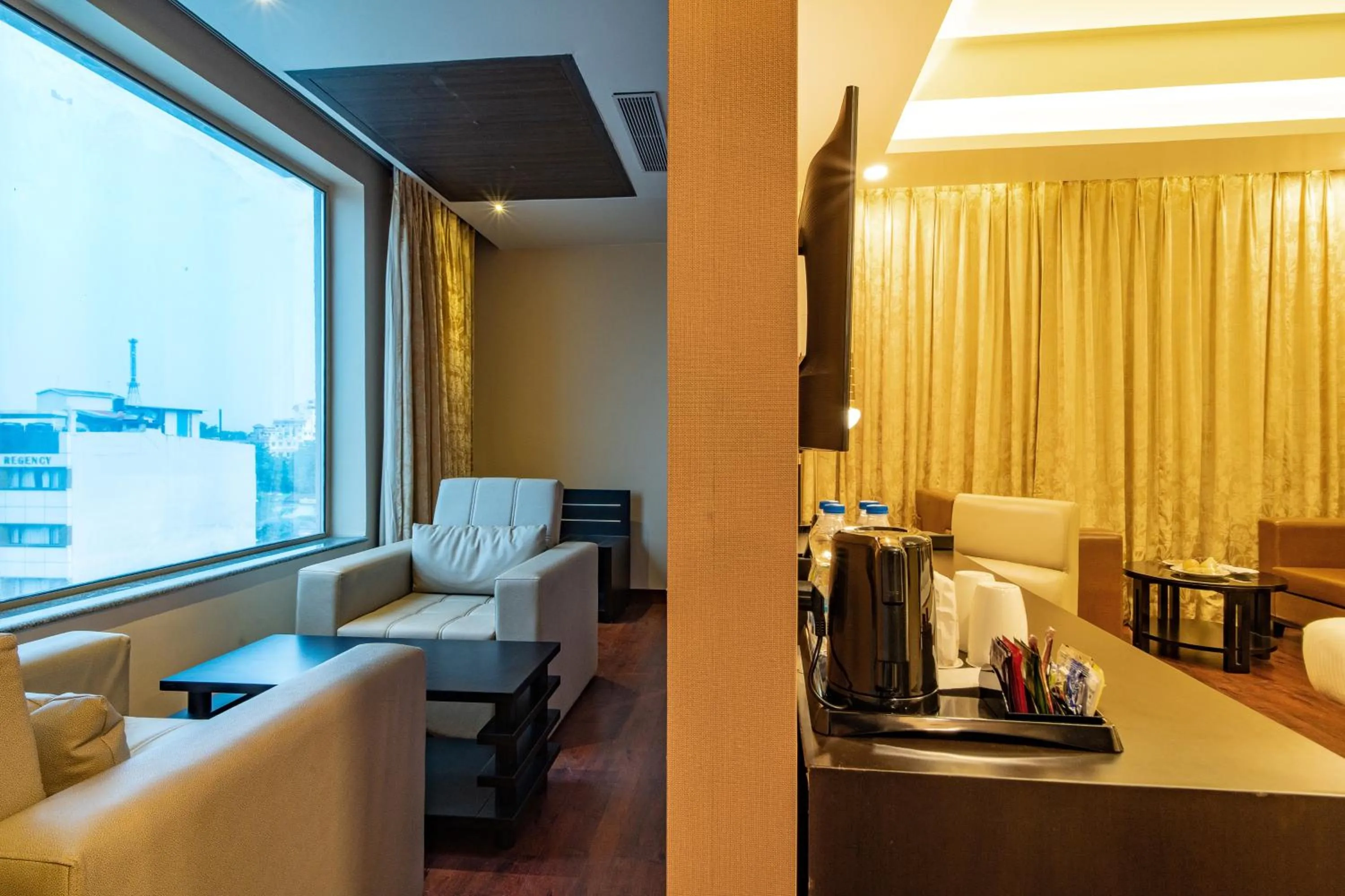 Coffee/tea facilities in Hotel The Bizton