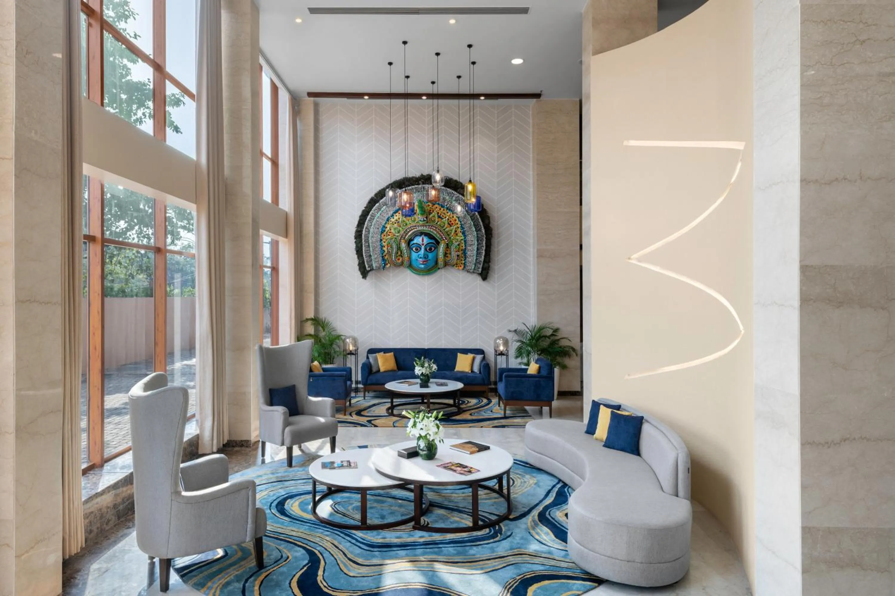 Lobby or reception in Hotel The Bizton