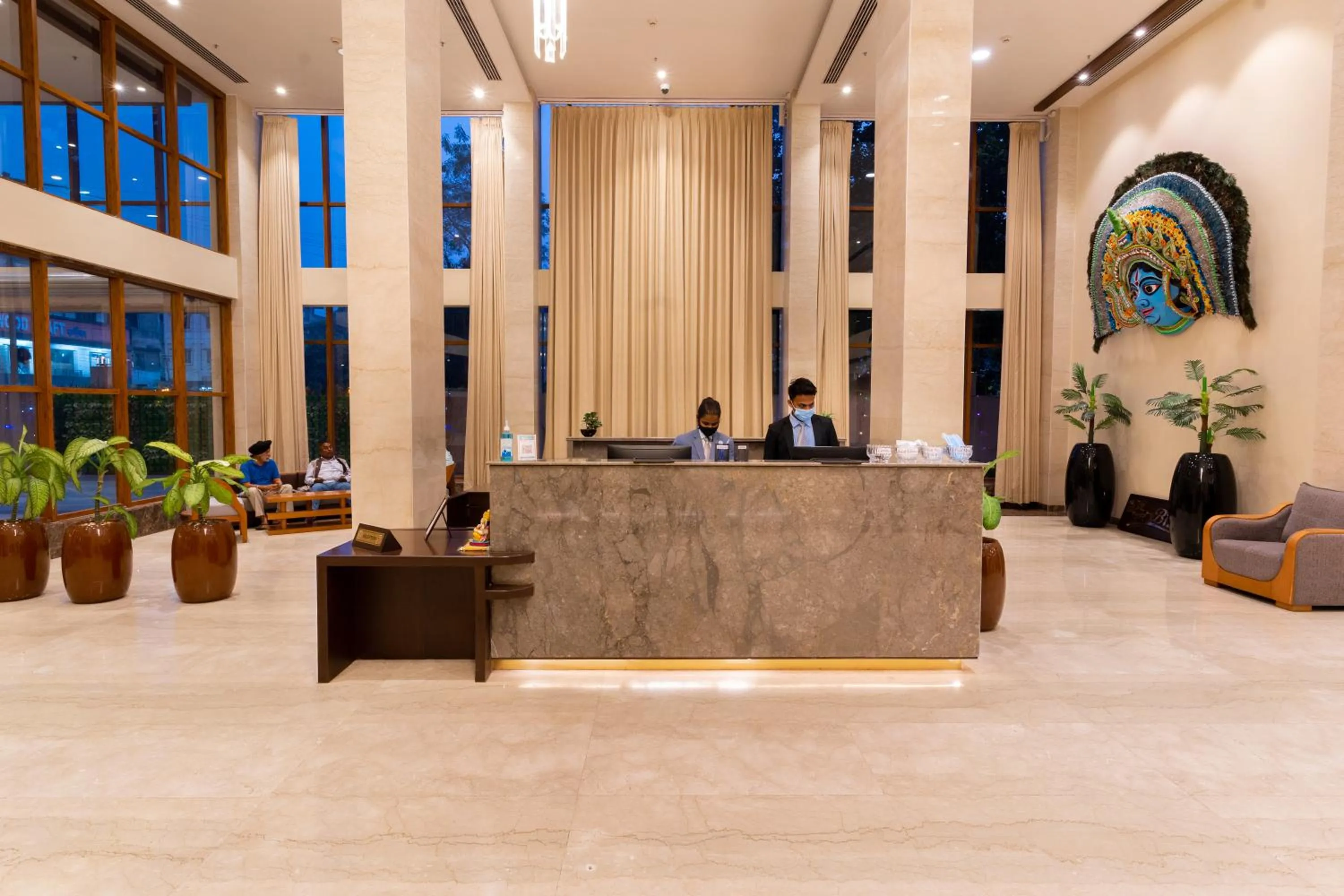 Lobby or reception in Hotel The Bizton