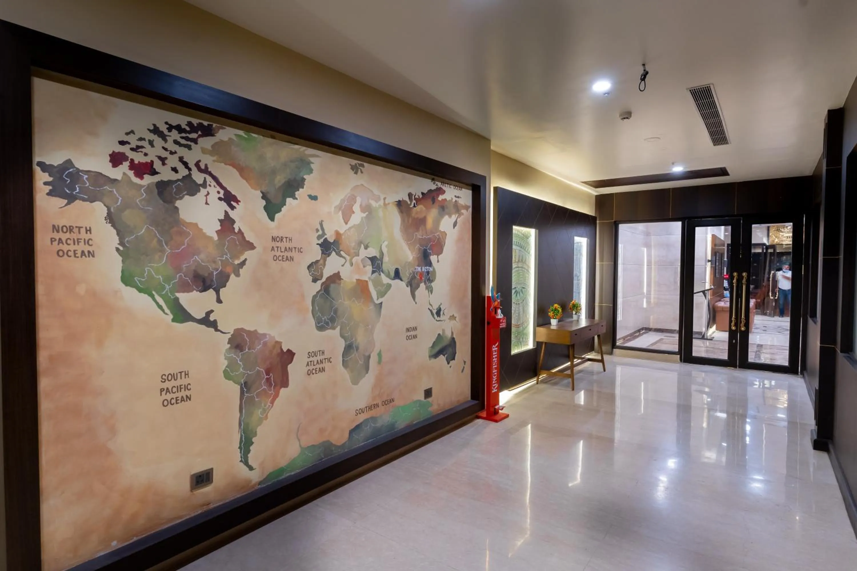 Facade/entrance in Hotel The Bizton