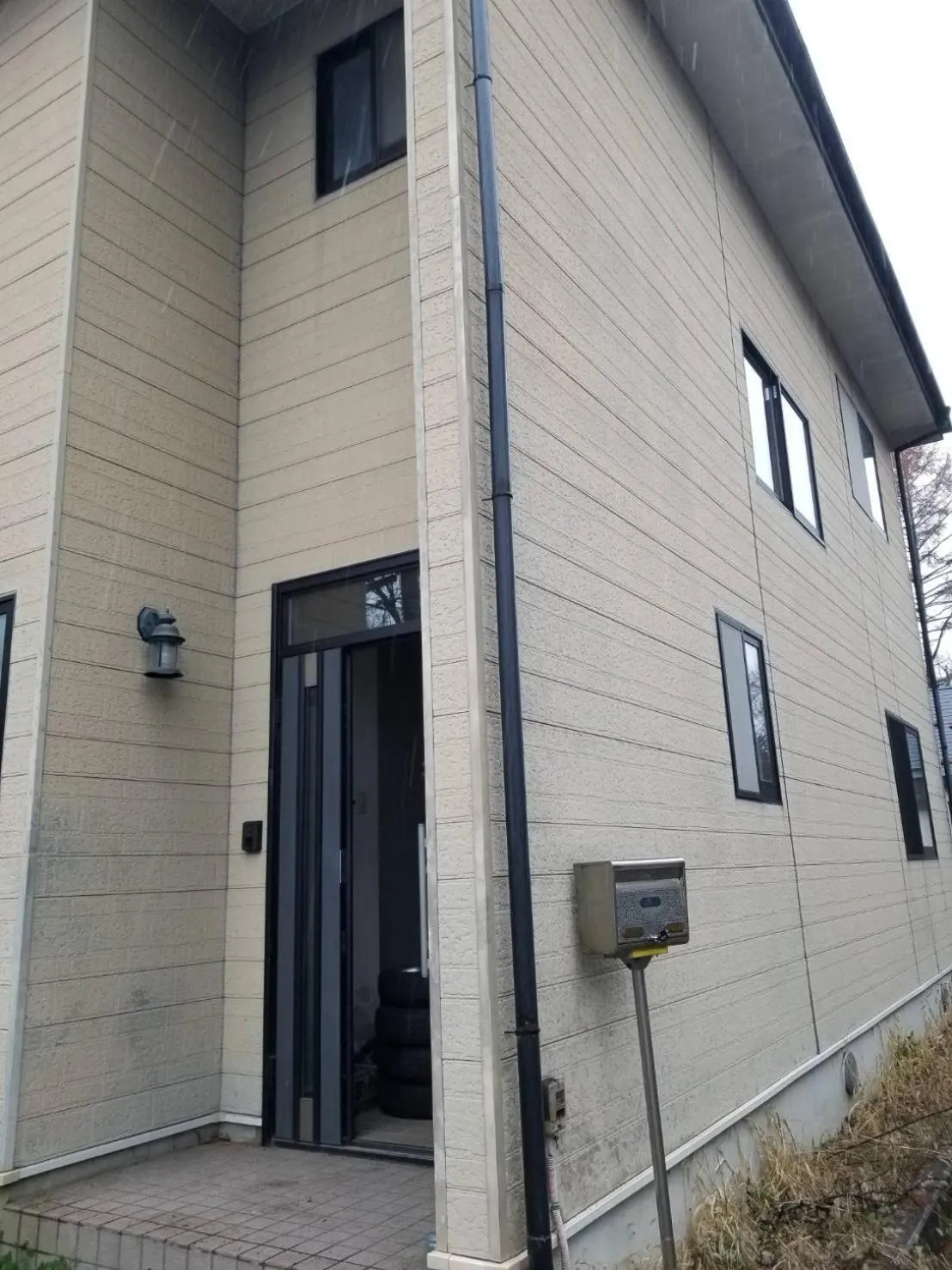 Facade/entrance in C.T.Forest