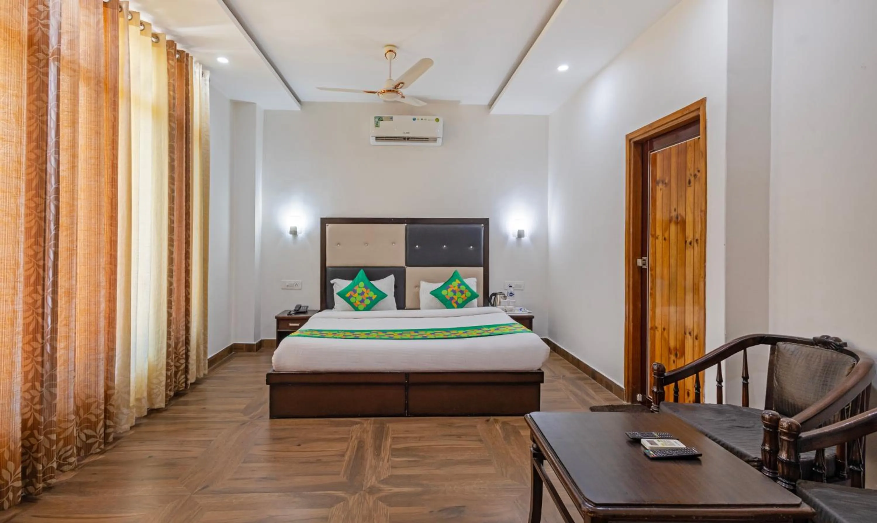 Bedroom, Bed in Treebo Anjukul