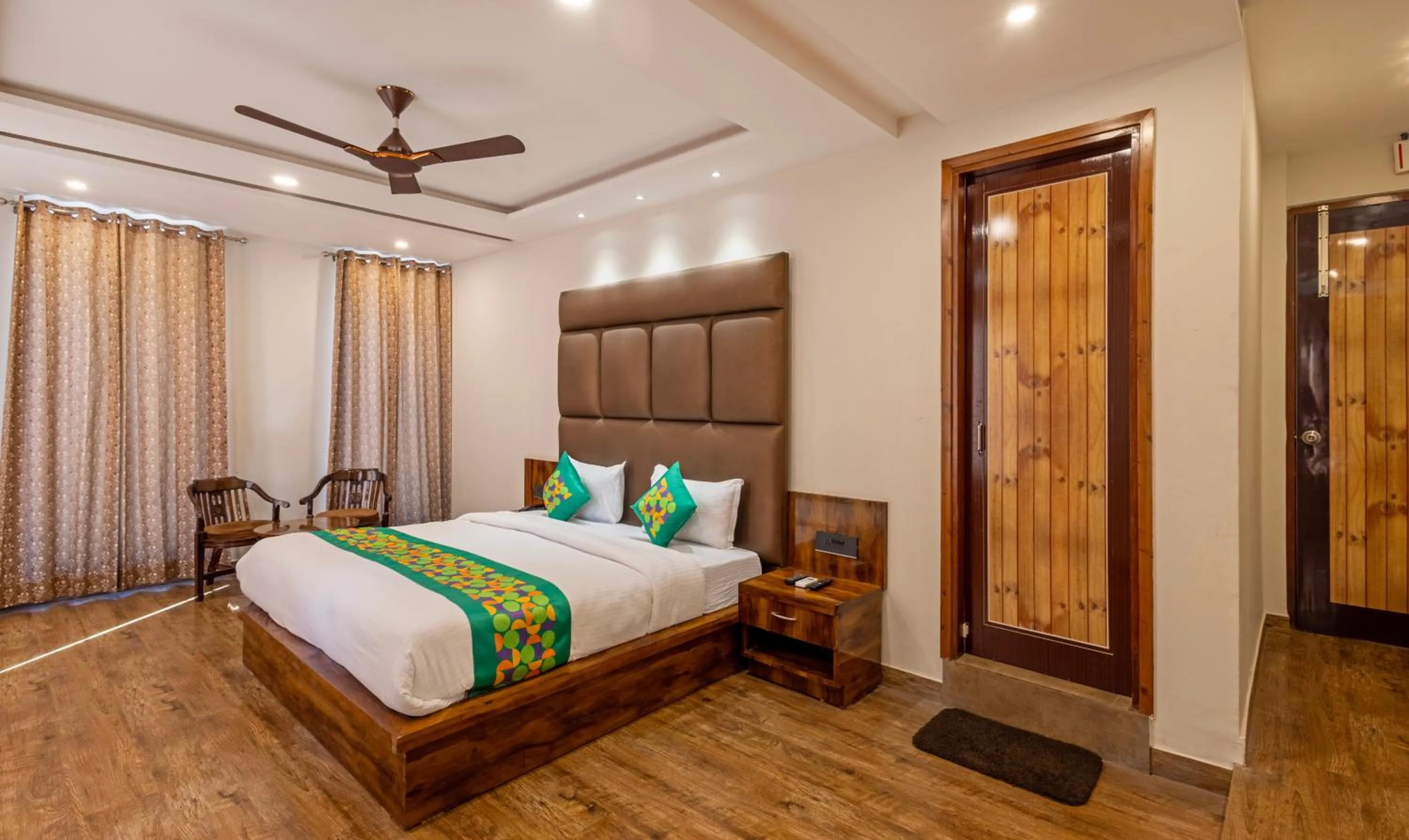 Bedroom, Bed in Treebo Anjukul