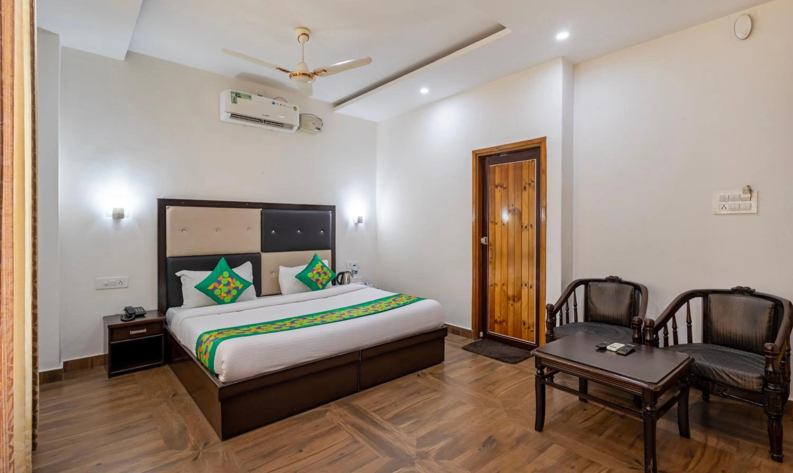 Bedroom, Bed in Treebo Anjukul