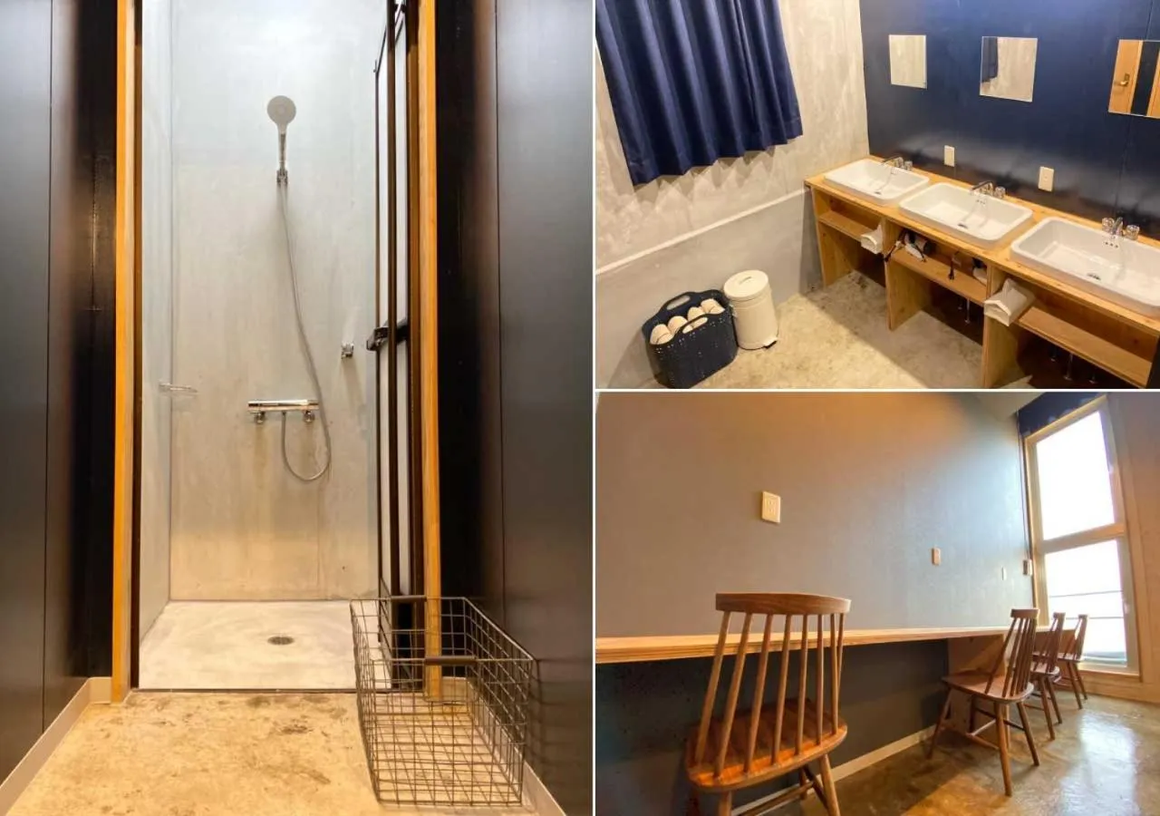 Bathroom in HOTEL&HOSTEL HARU