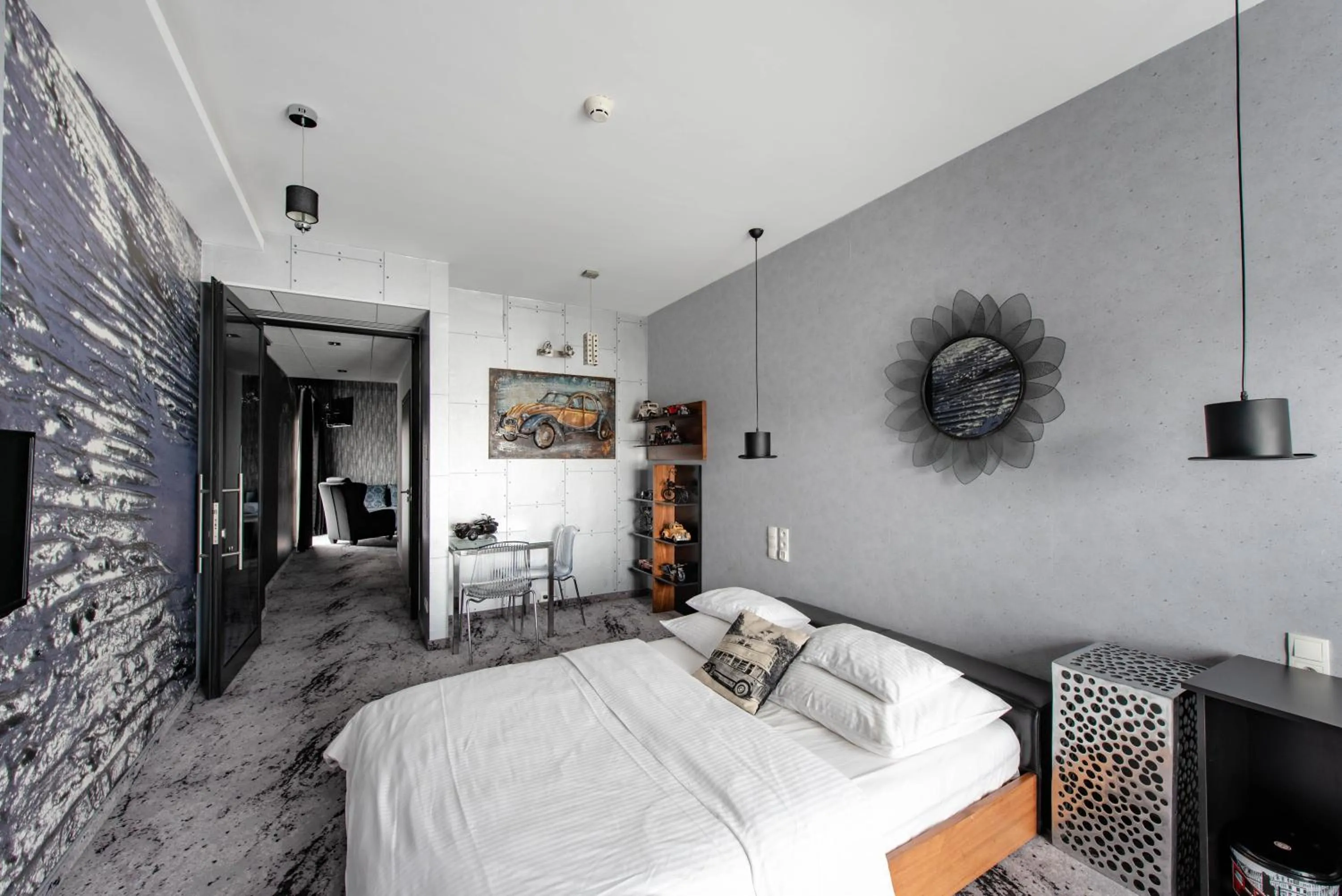 Bedroom, Bed in Hotel Lenart