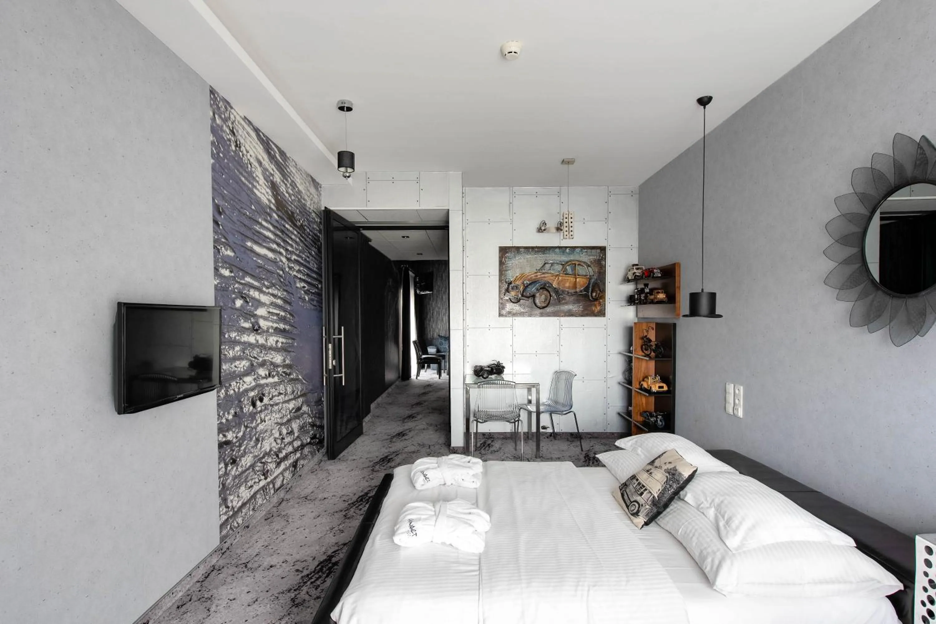 Bedroom, Bed in Hotel Lenart