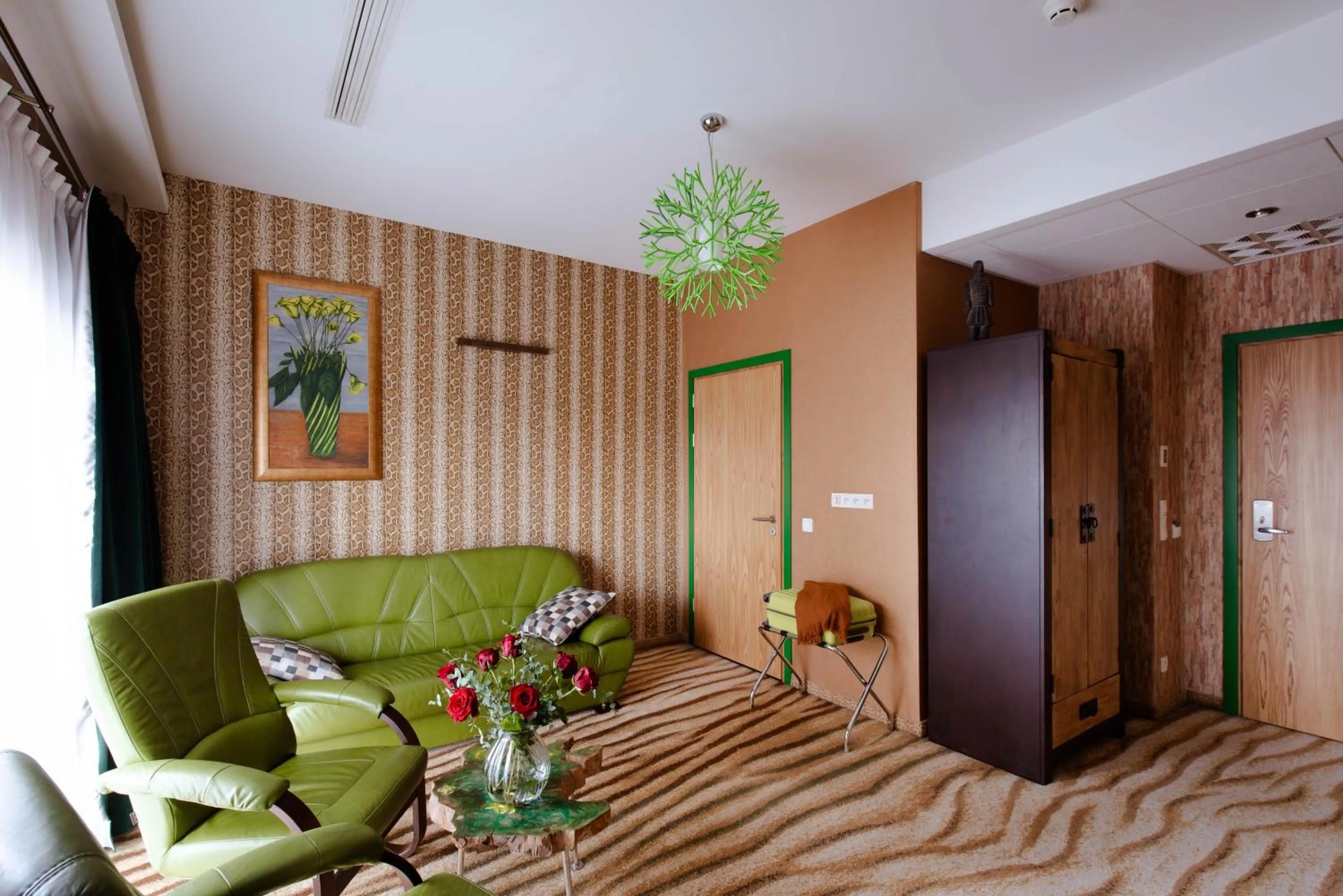 Seating area in Hotel Lenart