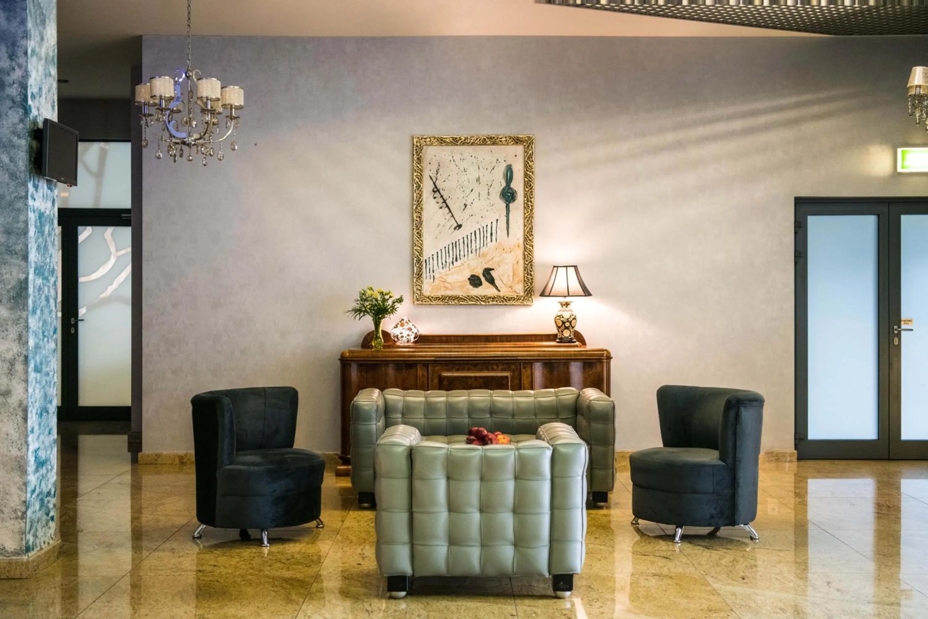 Lobby or reception in Hotel Lenart