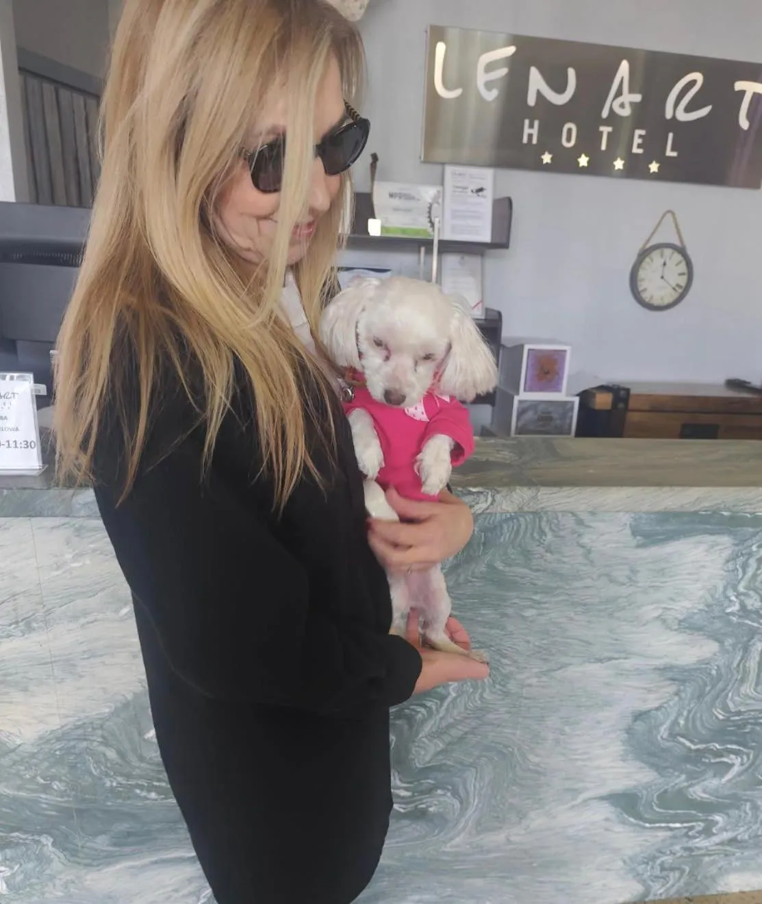 Lobby or reception in Hotel Lenart