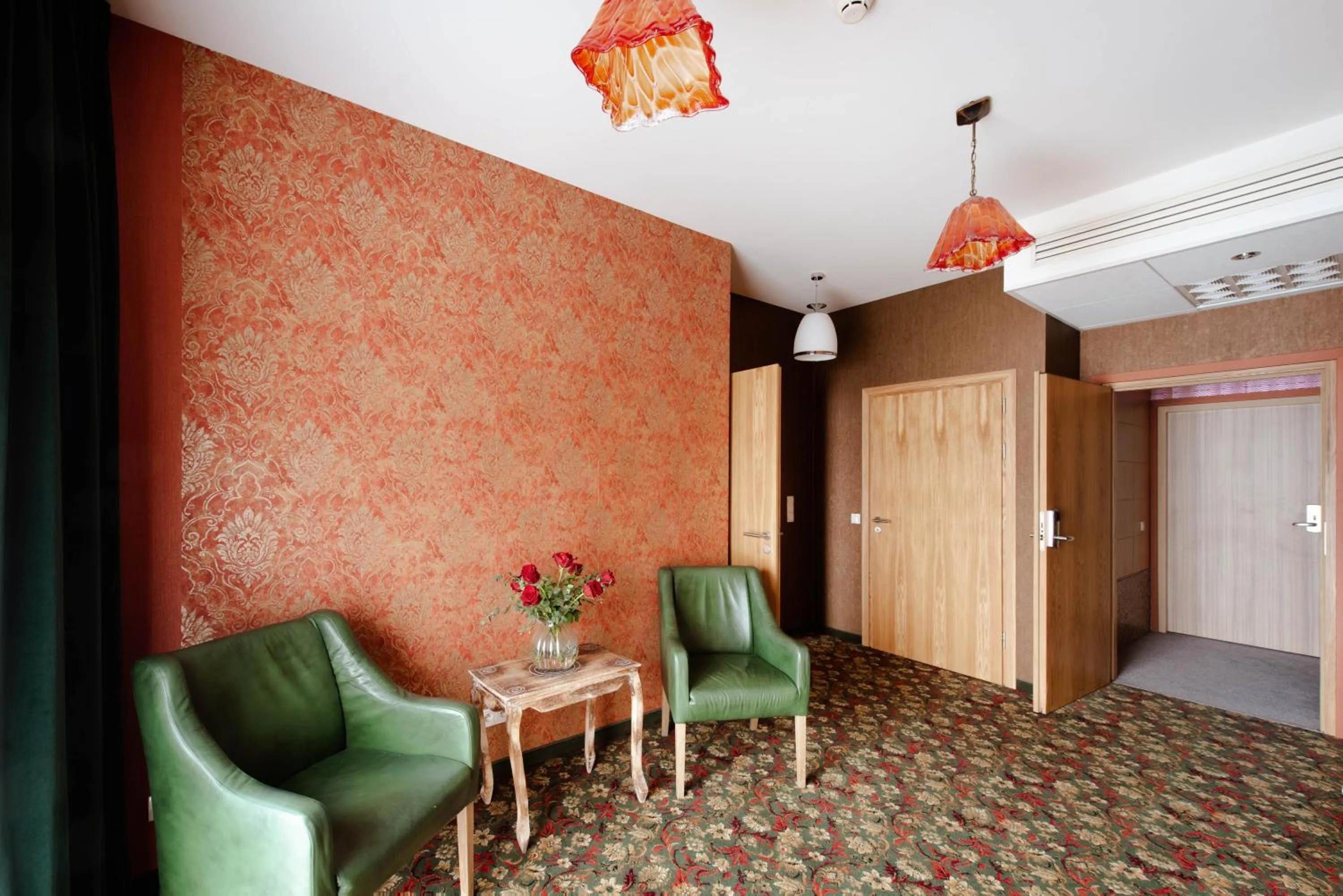 Seating area in Hotel Lenart