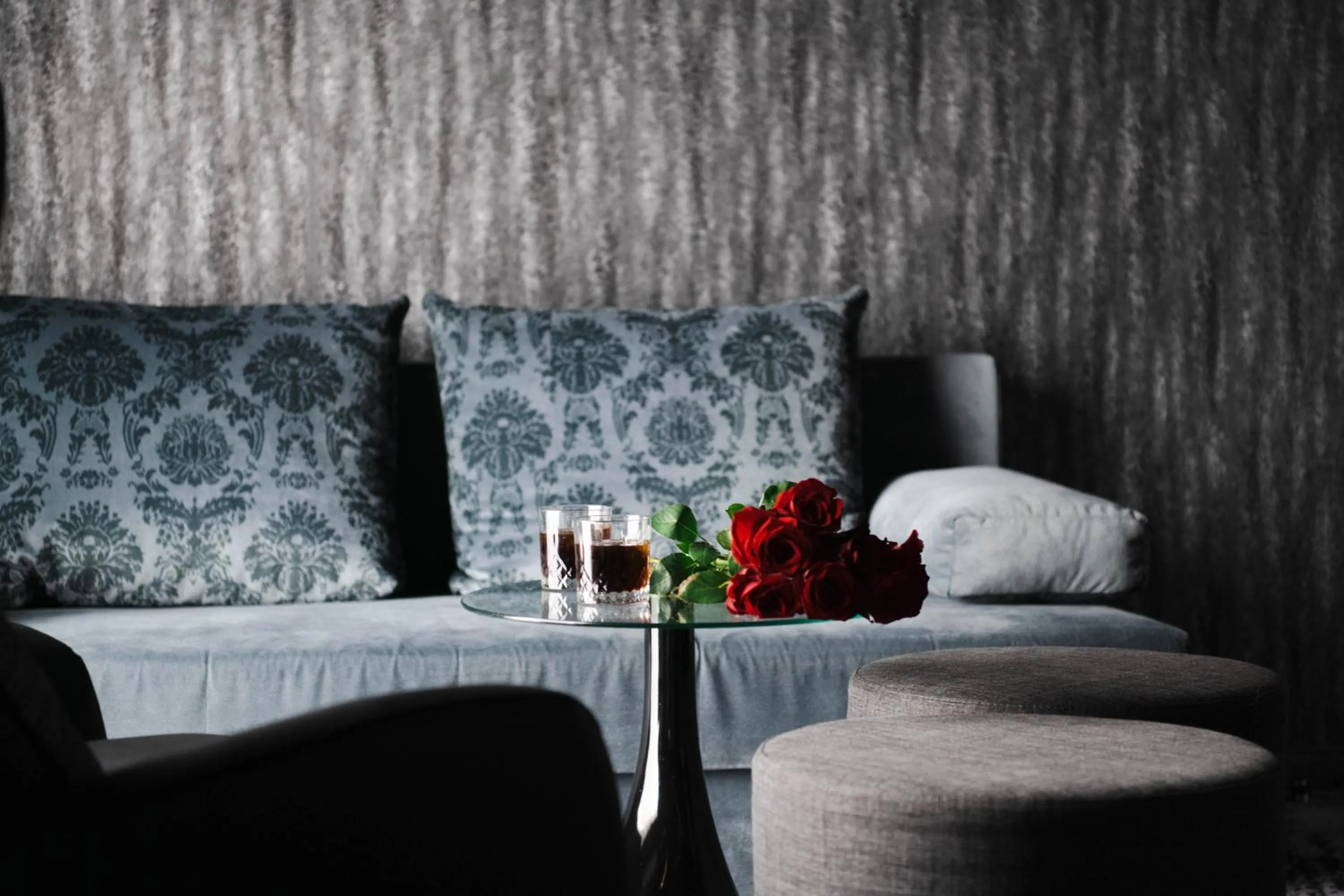 Seating area, Bed in Hotel Lenart