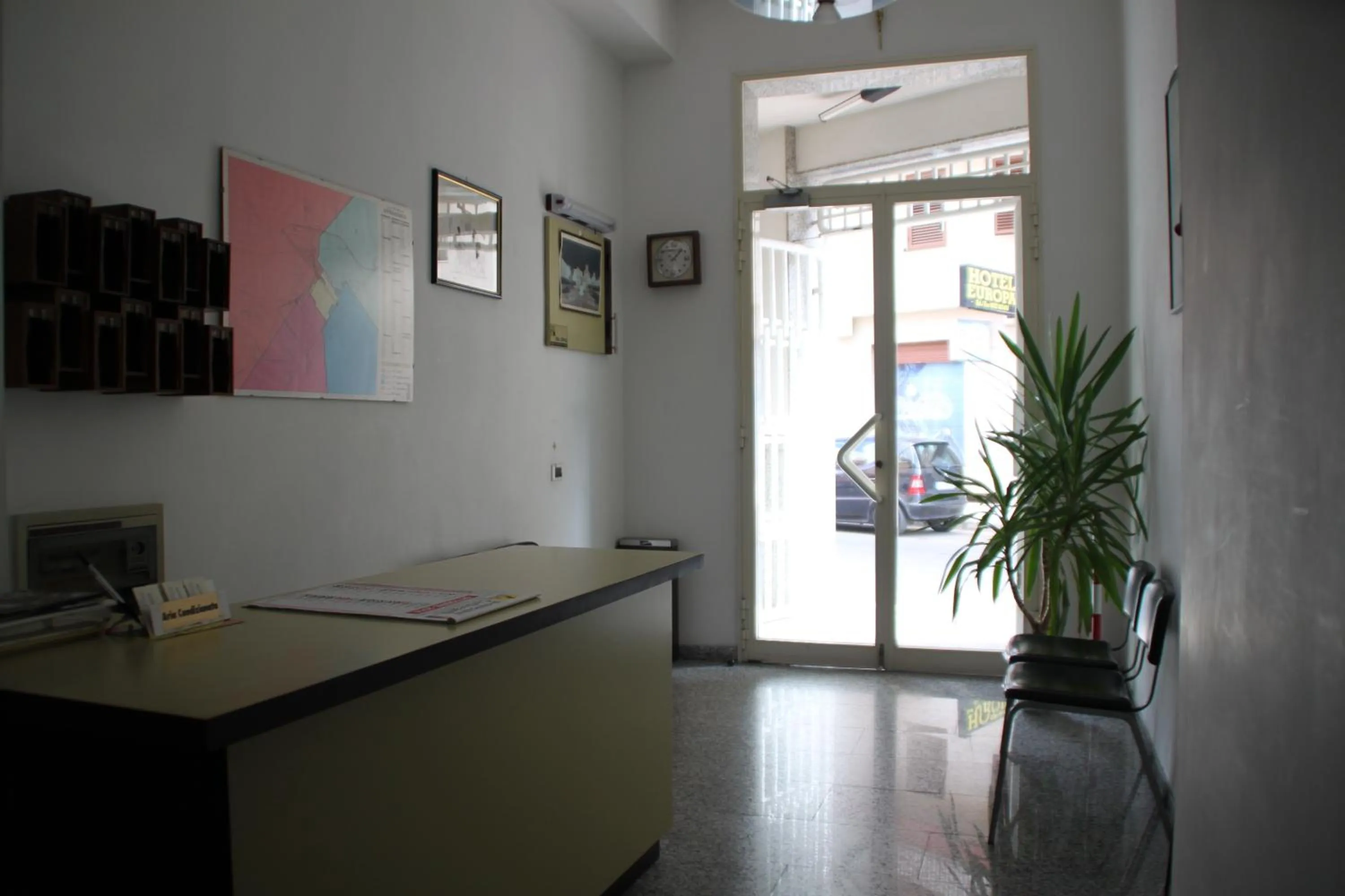 Lobby or reception in Hotel Europa