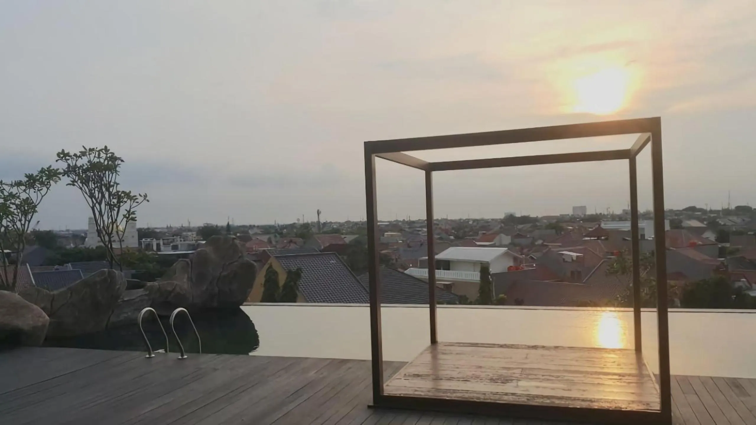 City view in Apartemen Grand Kamala Lagoon Studio By Bonzela Property