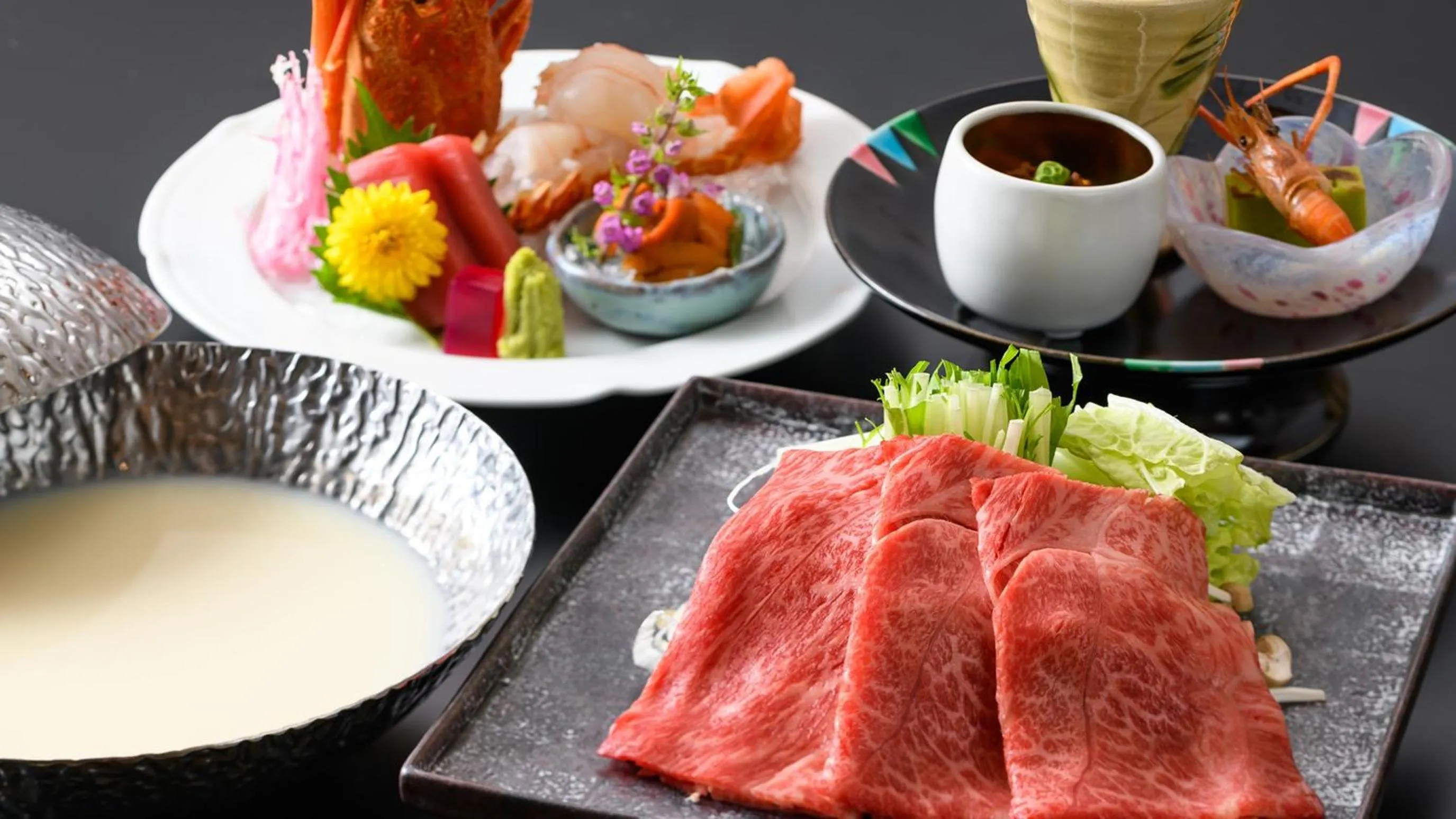 Dinner in Tamaya Ryokan