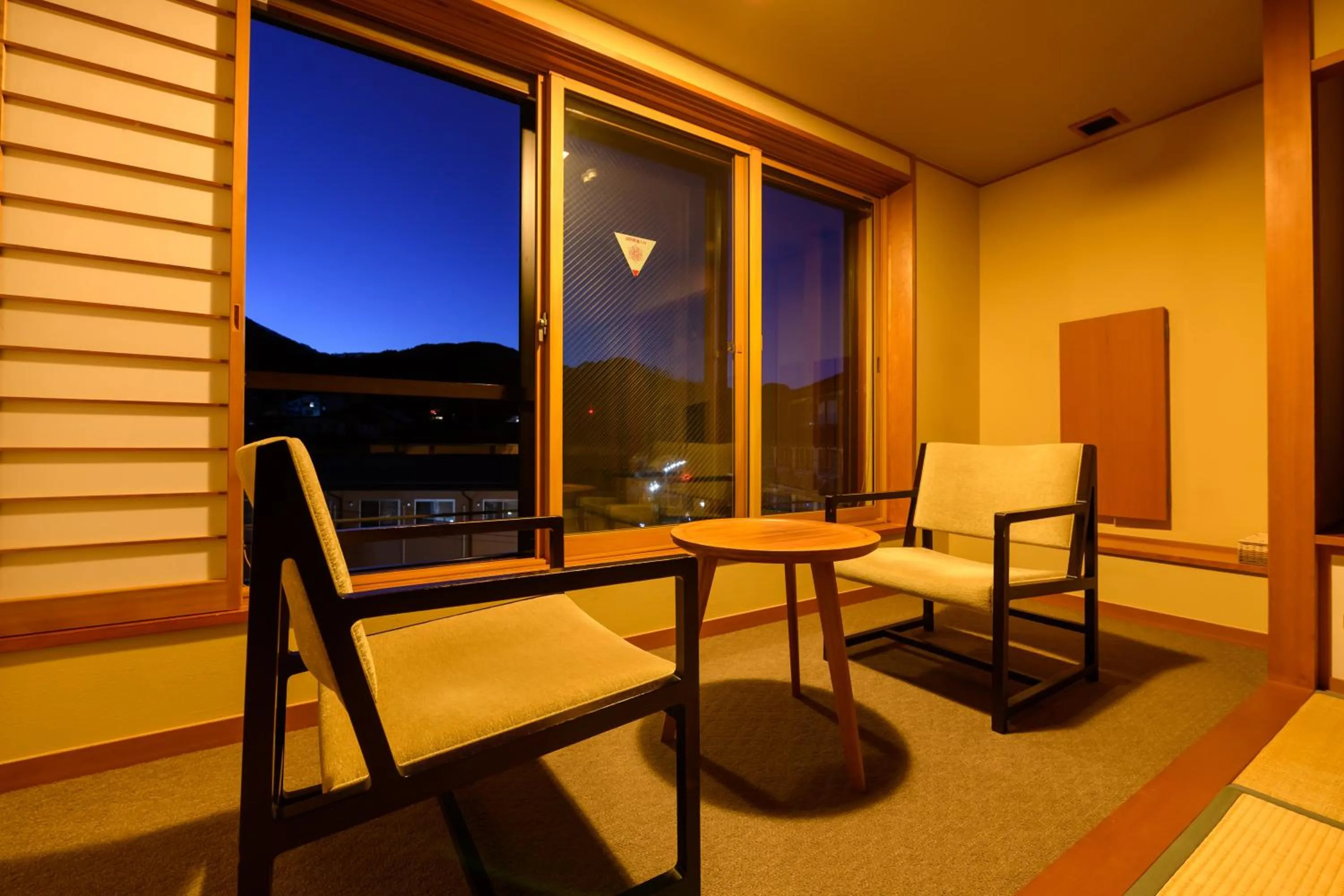 Living room in Tamaya Ryokan