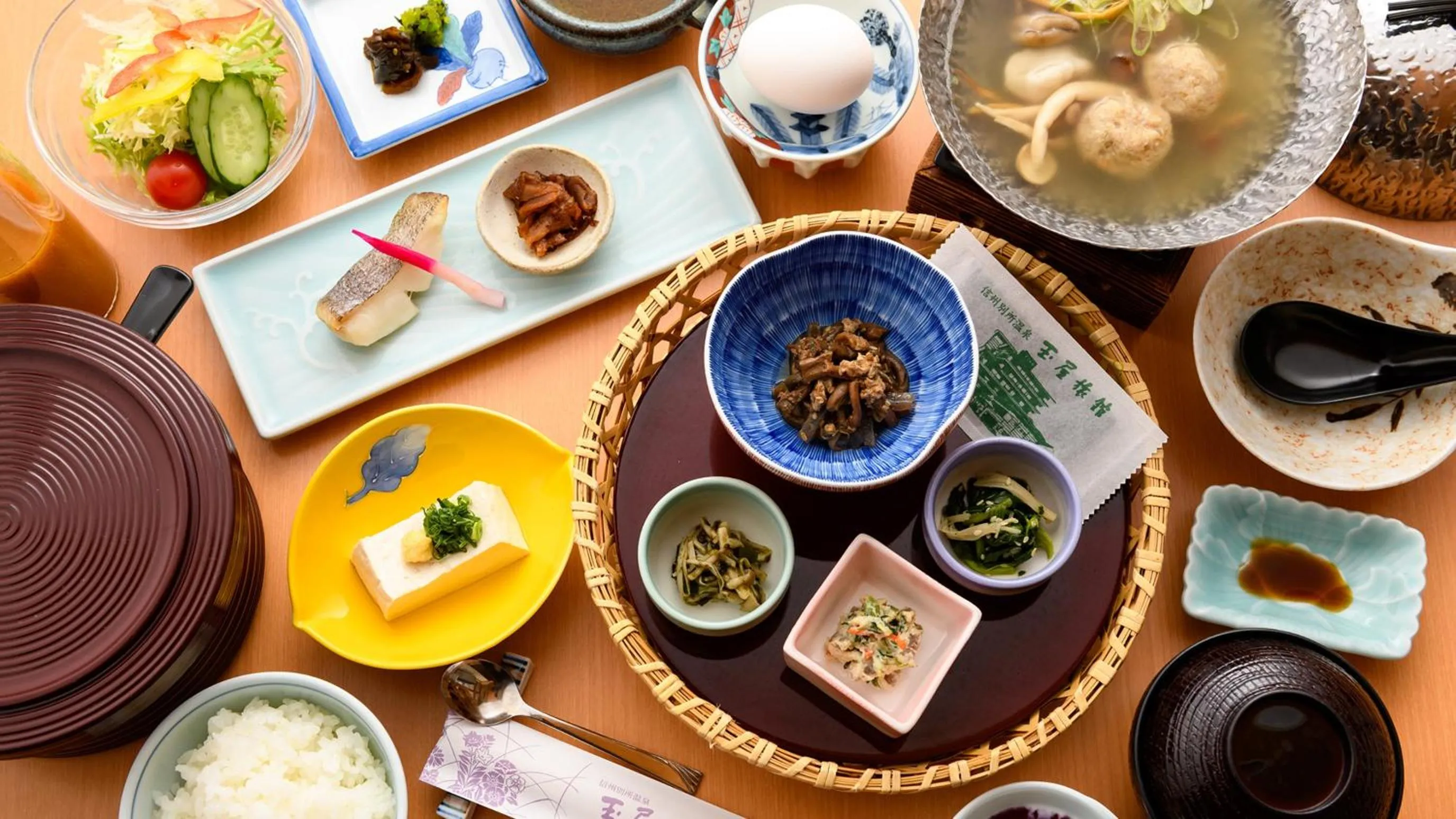 Breakfast in Tamaya Ryokan