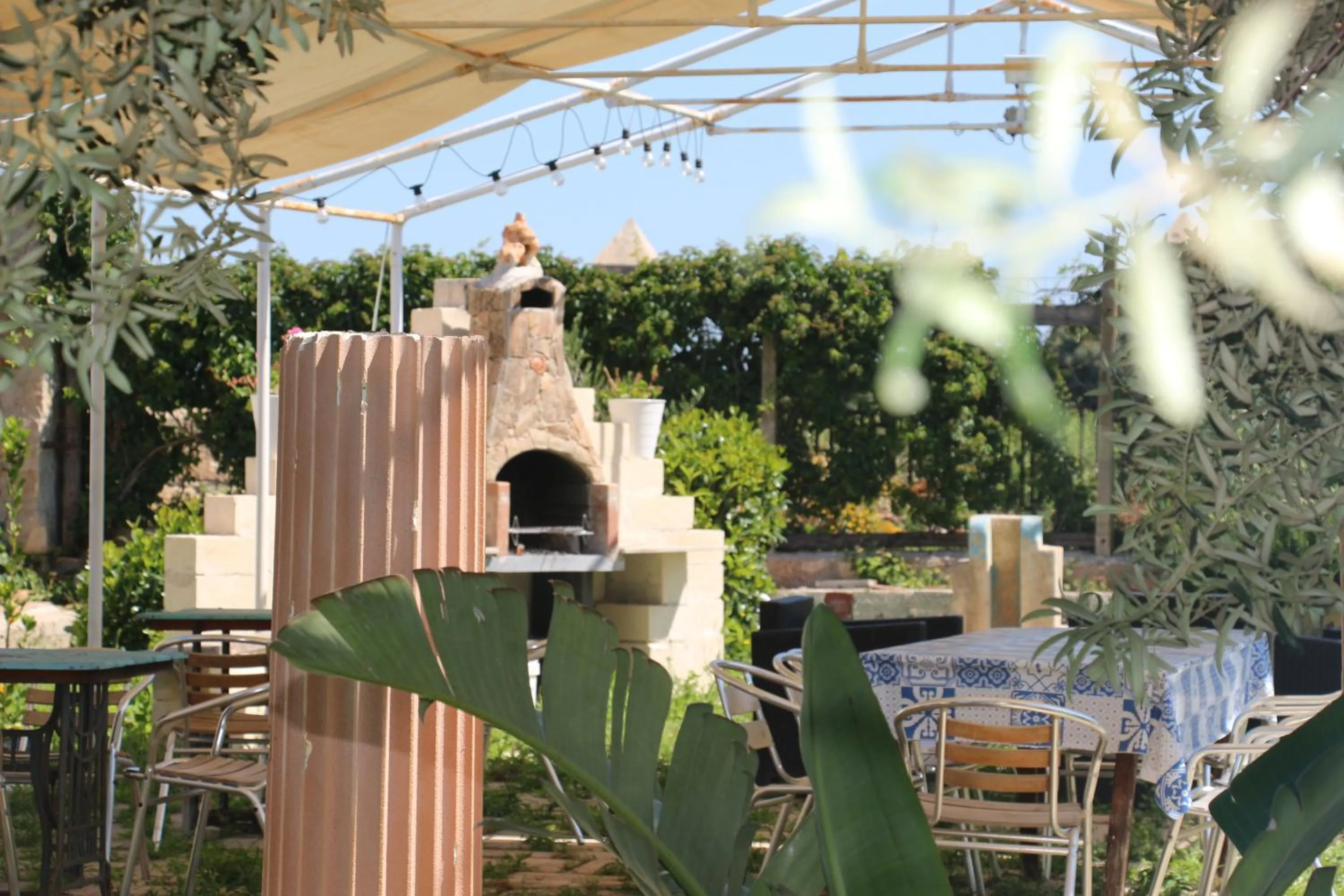 Garden view in Aranceto Hotel