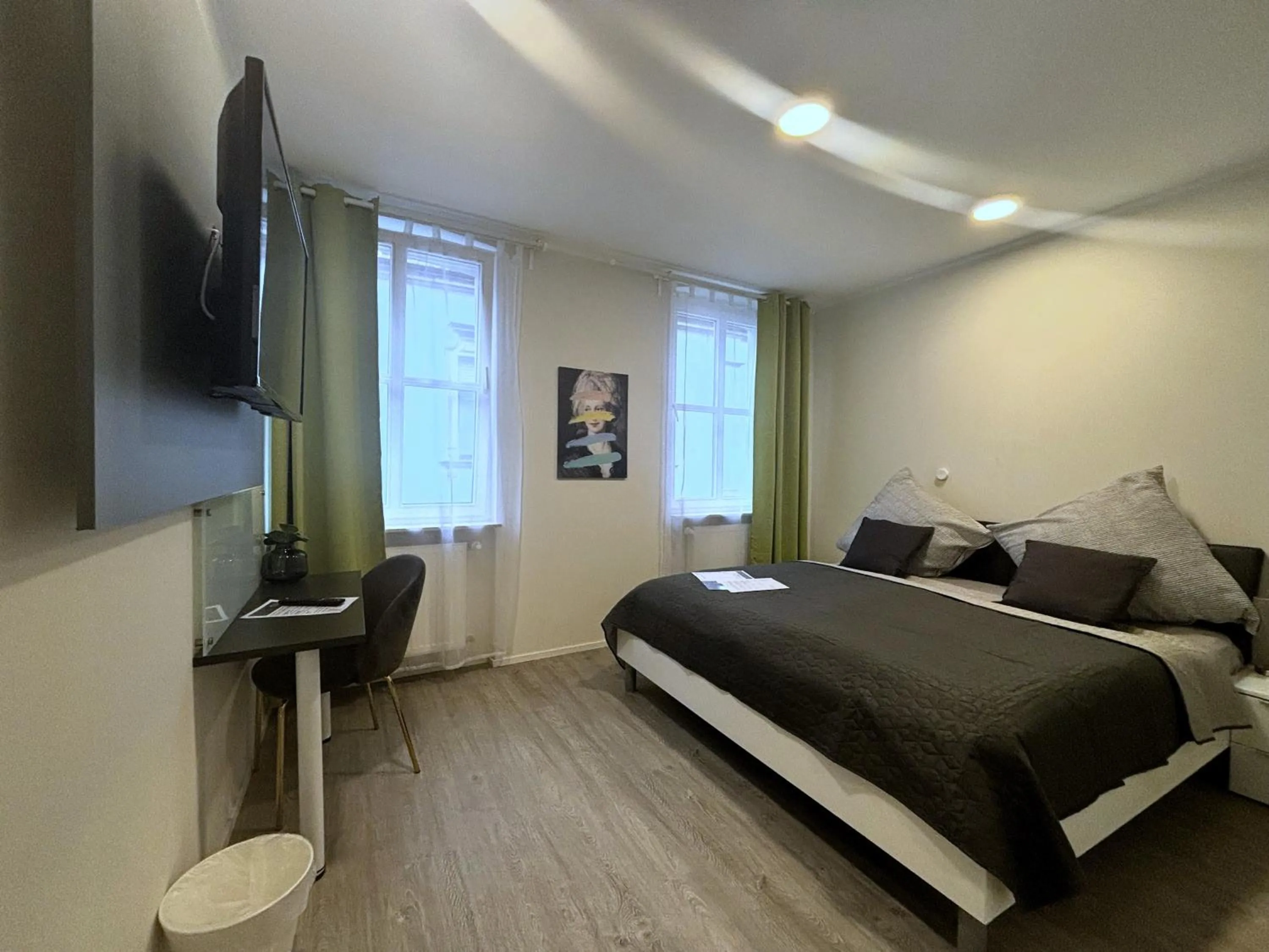Bedroom in Simplex Stays Hotel Quartier 8 - Digital Access