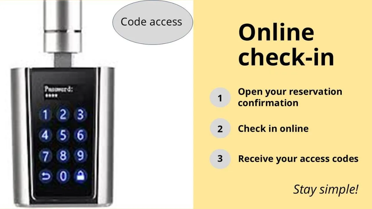 Simplex Stays Hotel Quartier 8 - Digital Access