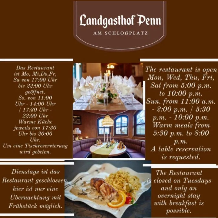 Restaurant/places to eat in Landgasthof Penn