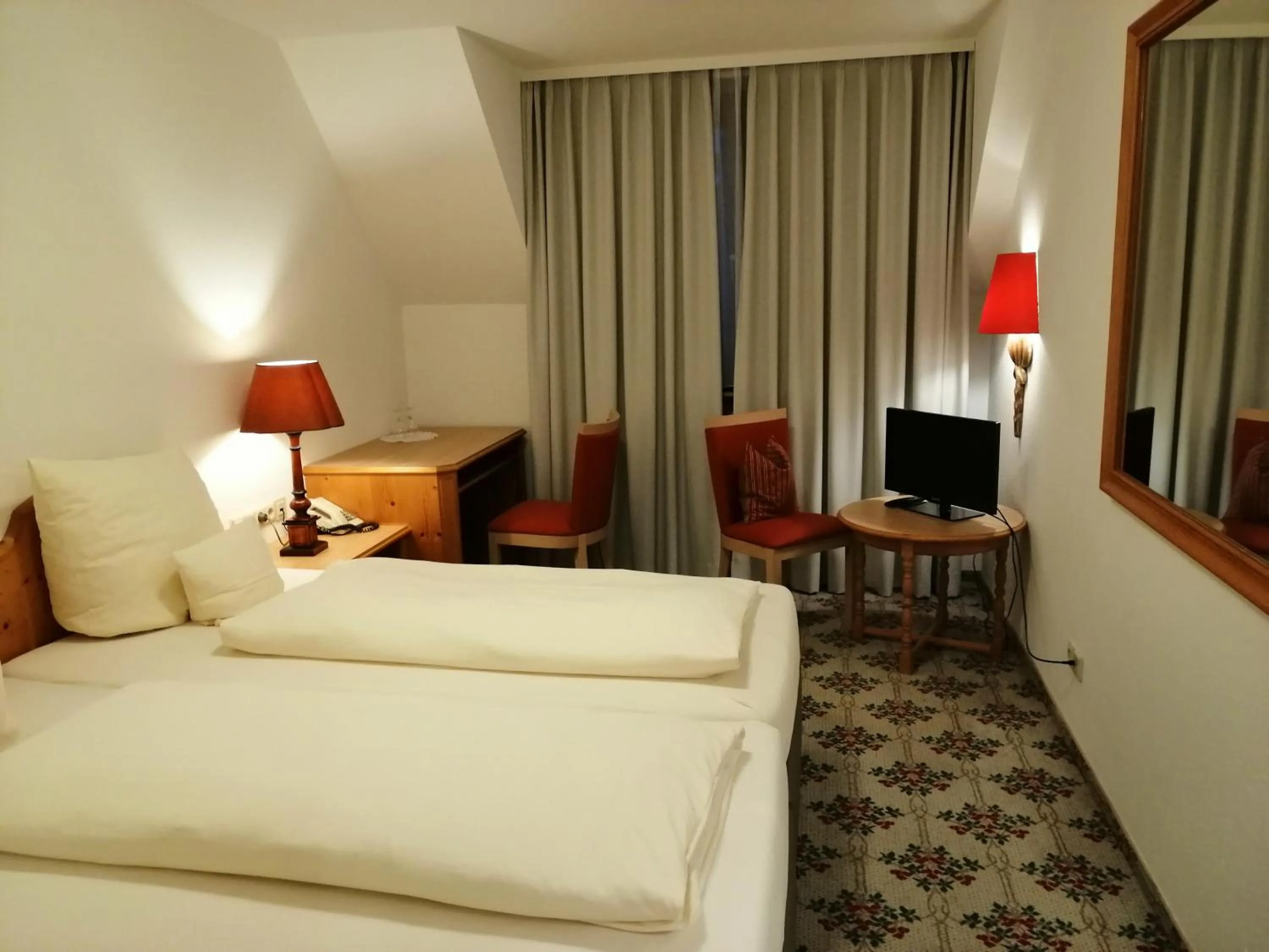 Bed in Landhotel Reckenberg