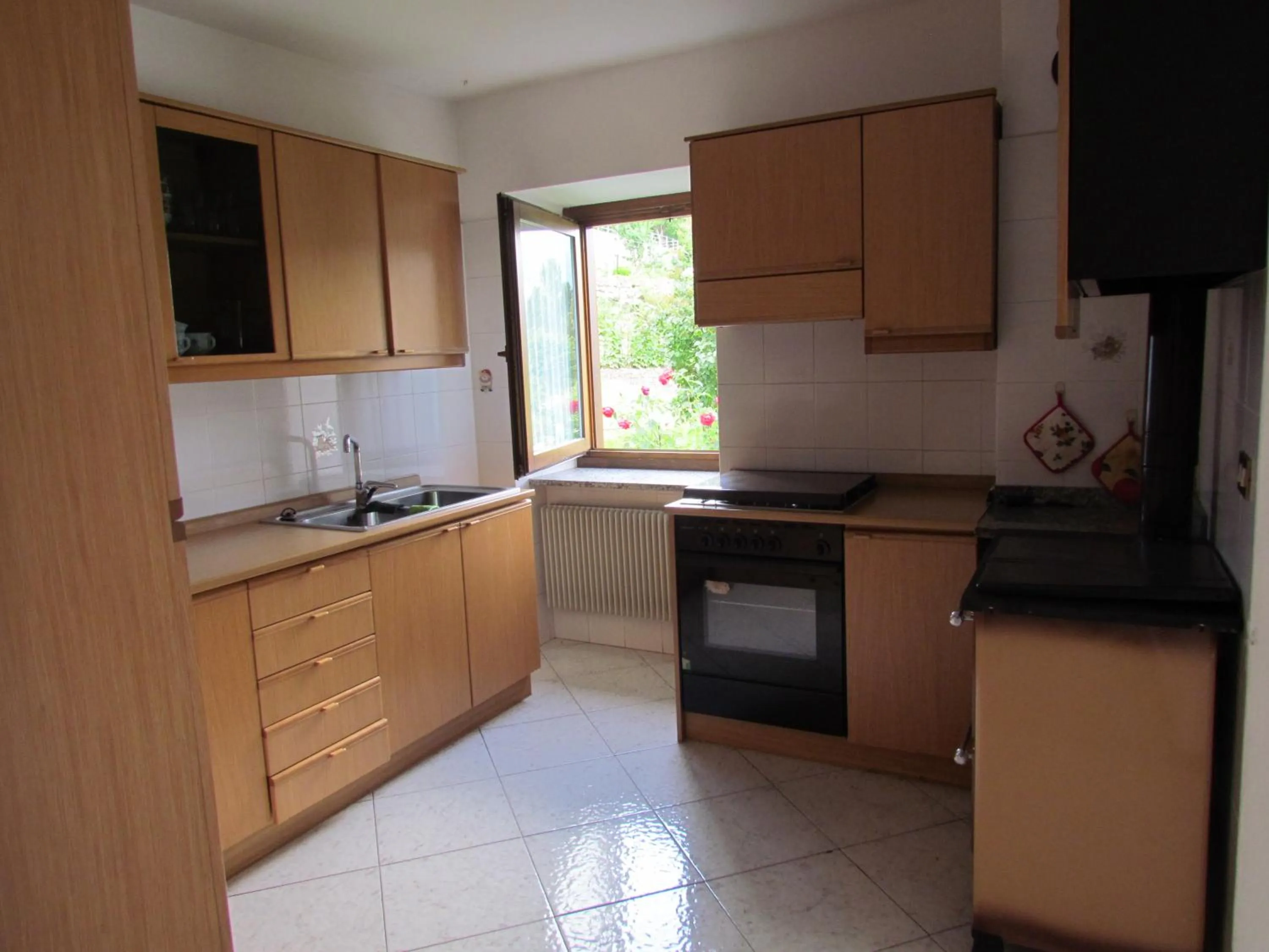 Kitchen or kitchenette in Appartamenti Rumo