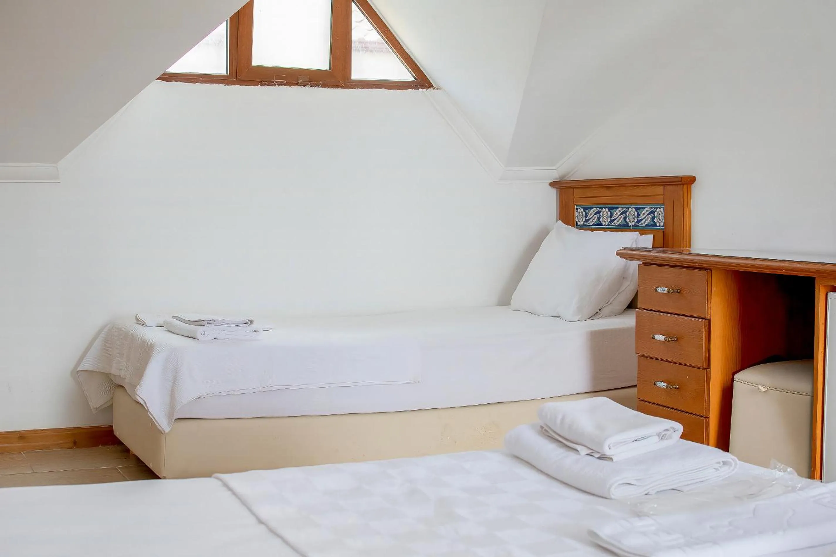 Bed in Datca Kilic Hotel