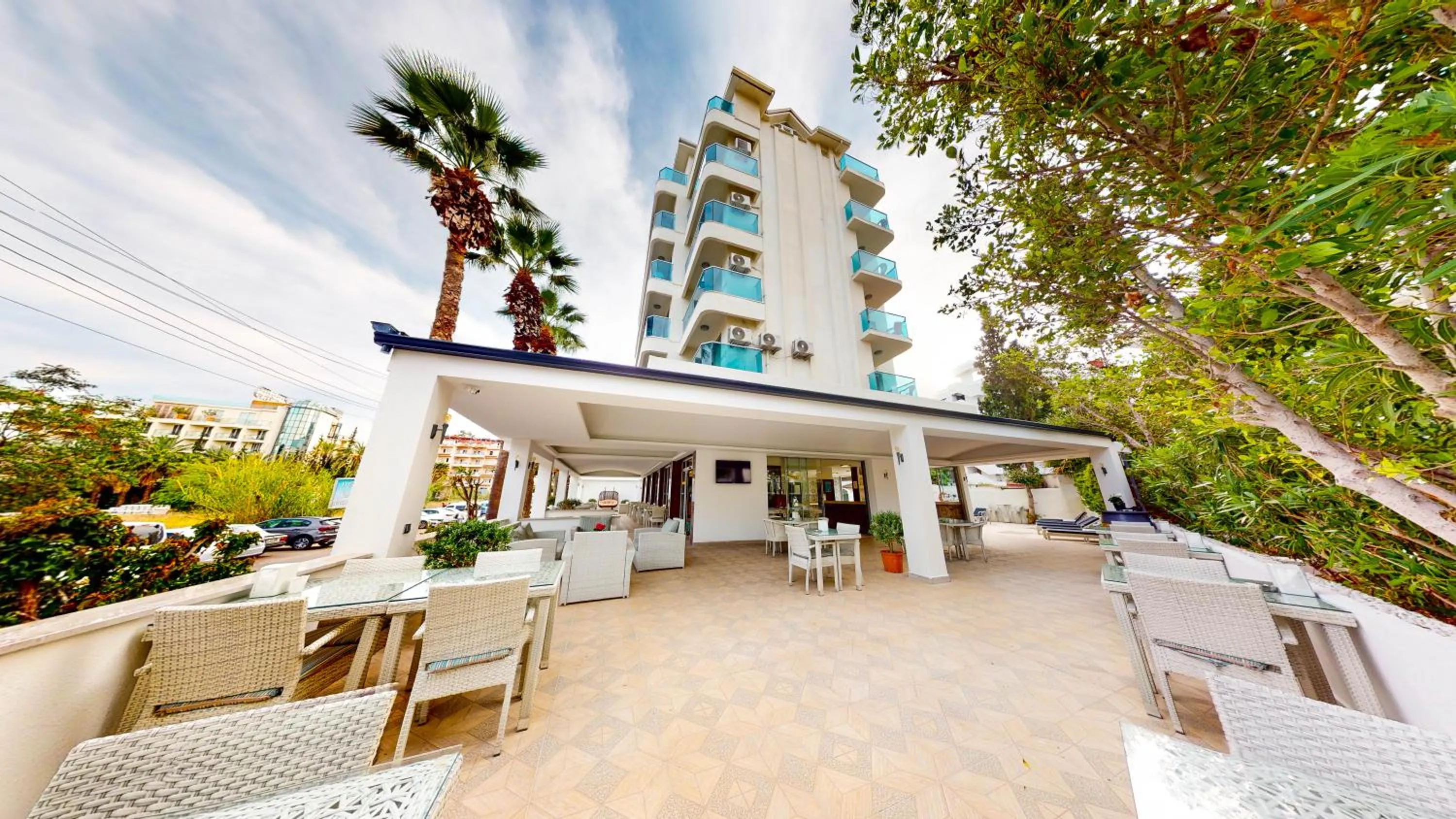 Property building in Moda Beach Hotel