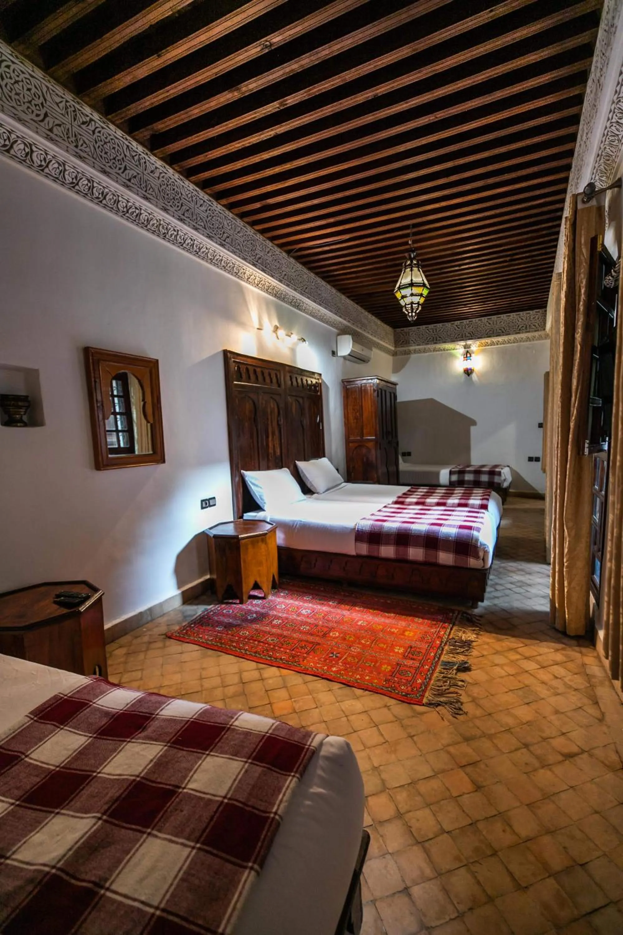 Photo of the whole room, Bed in Riad Fes Aicha & SPA