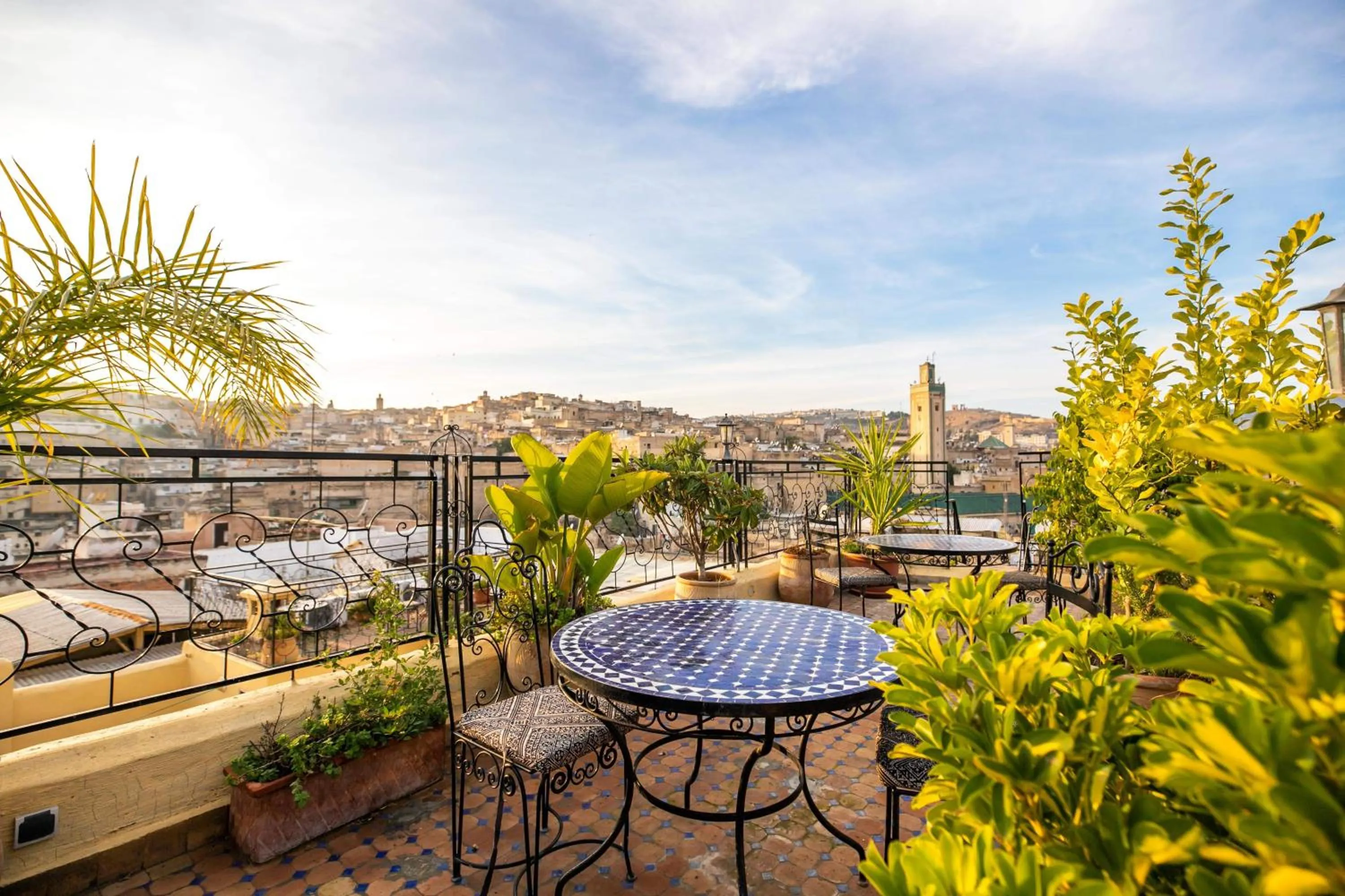 Patio in Riad Fes Aicha & SPA