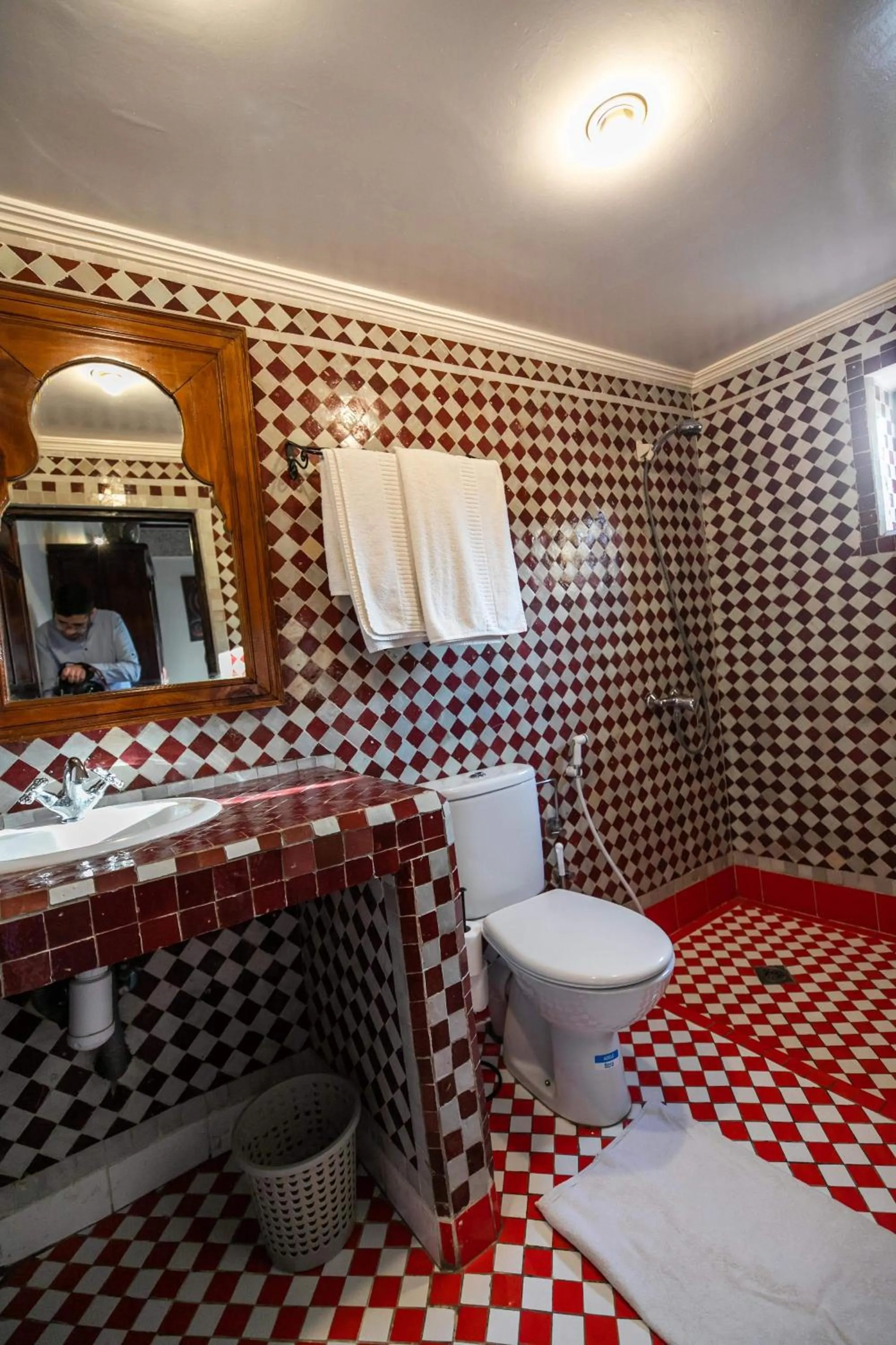 Bathroom in Riad Fes Aicha & SPA