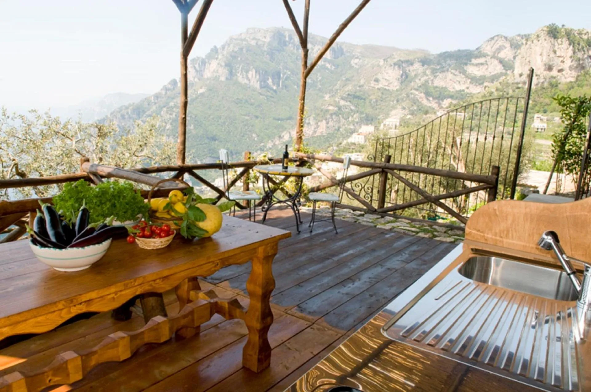 Balcony/Terrace in Fattoria La Tagliata