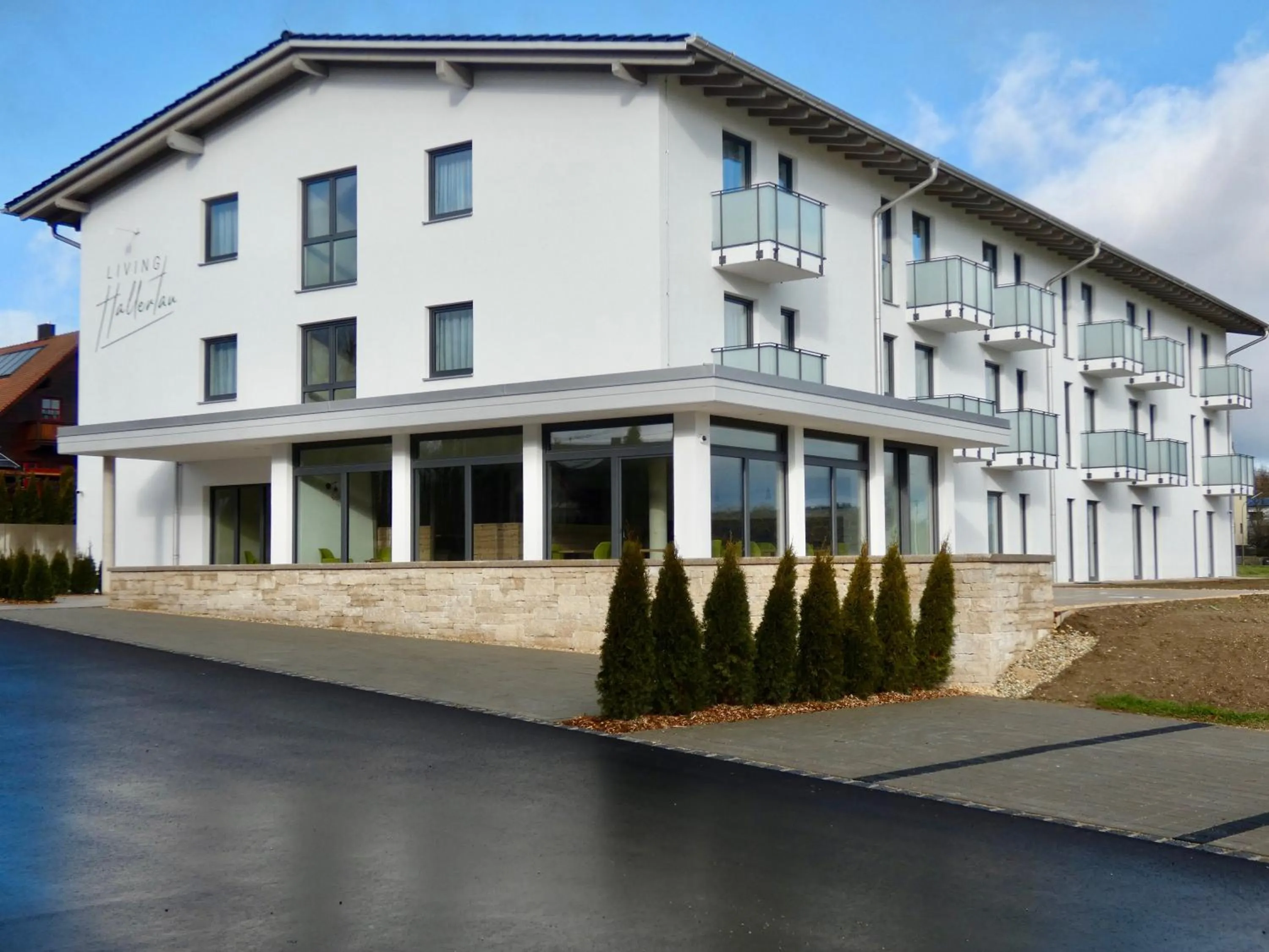 Property building in Living Hallertau