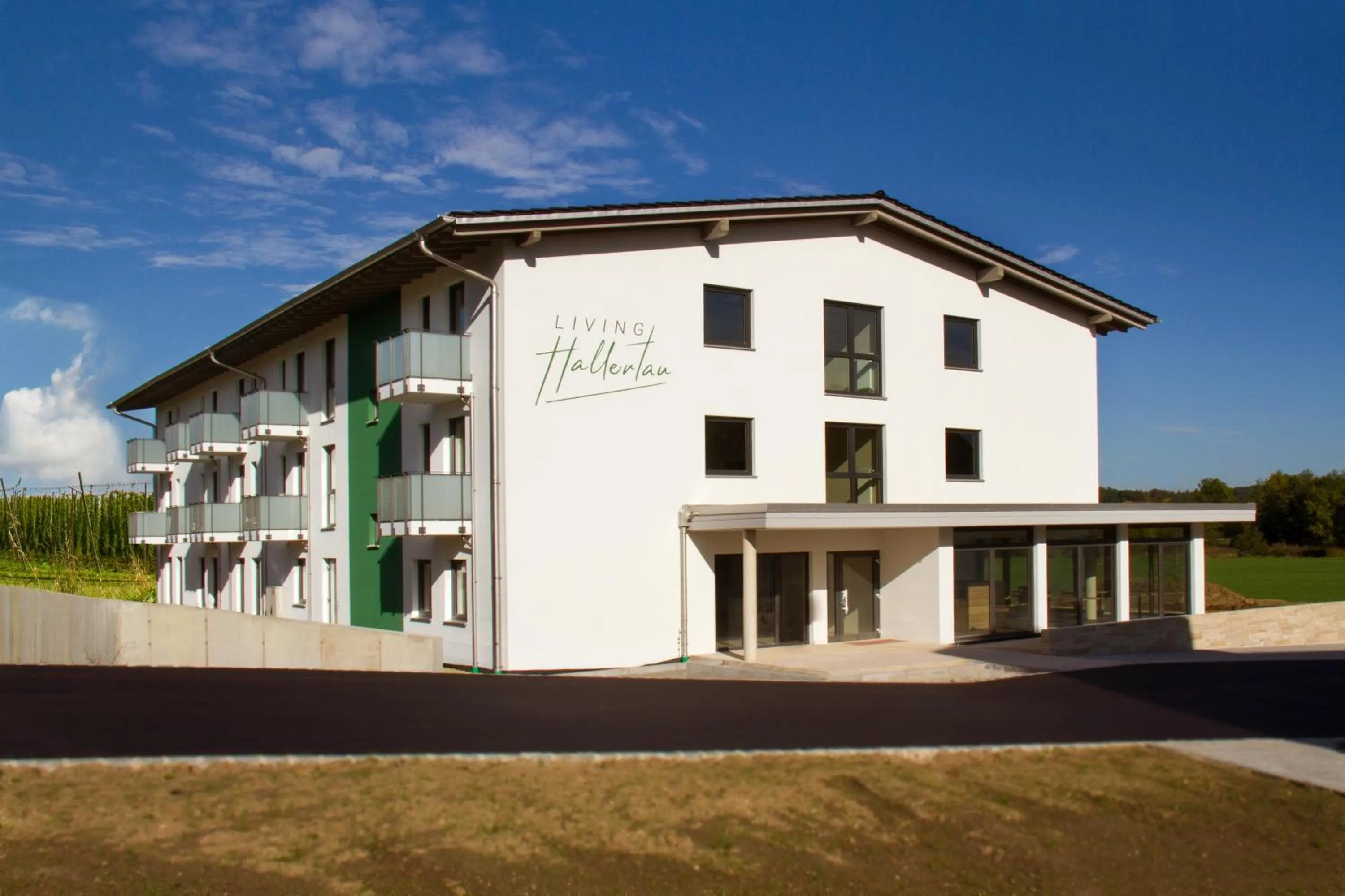 Property building in Living Hallertau