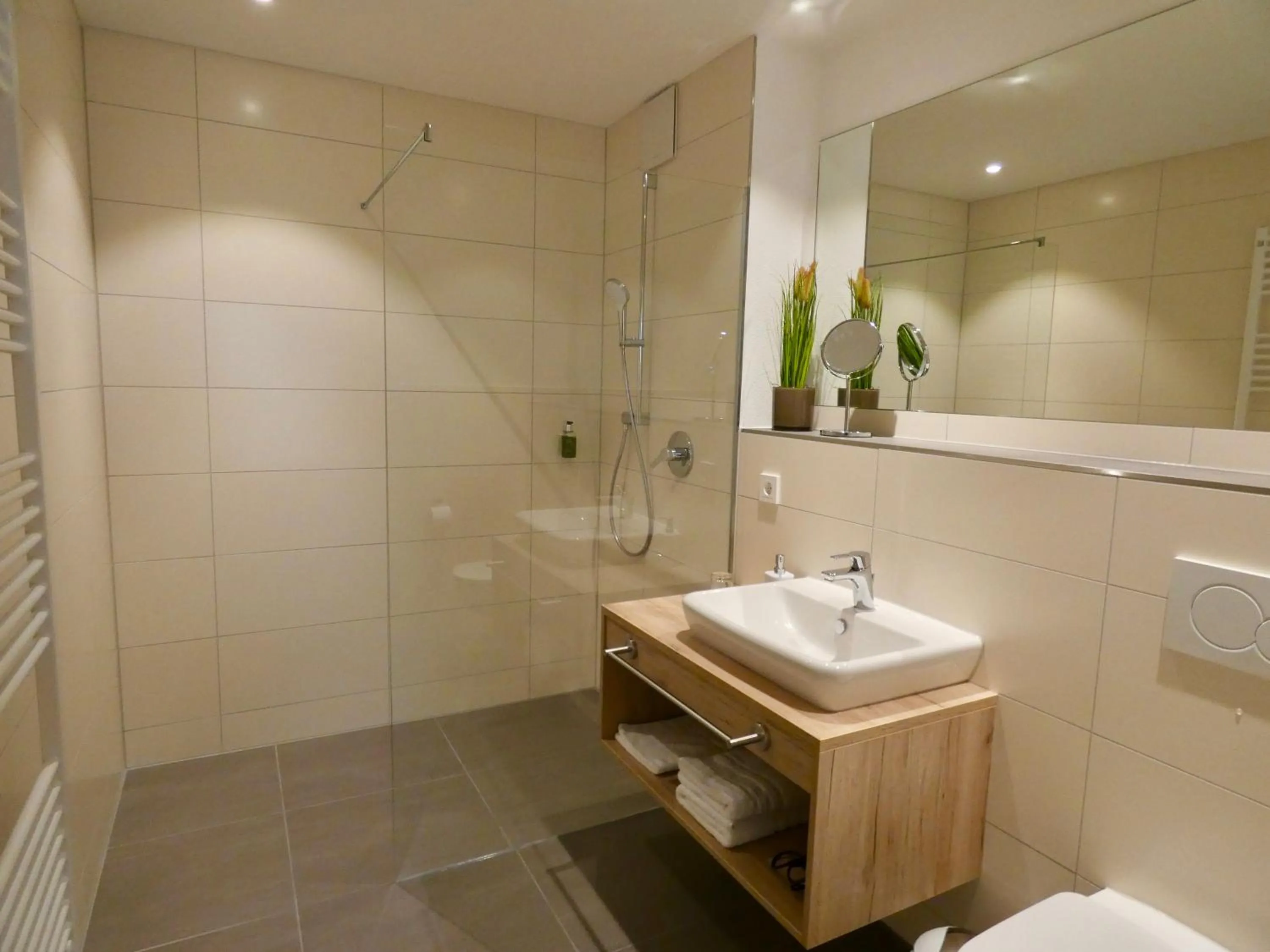 Shower in Living Hallertau