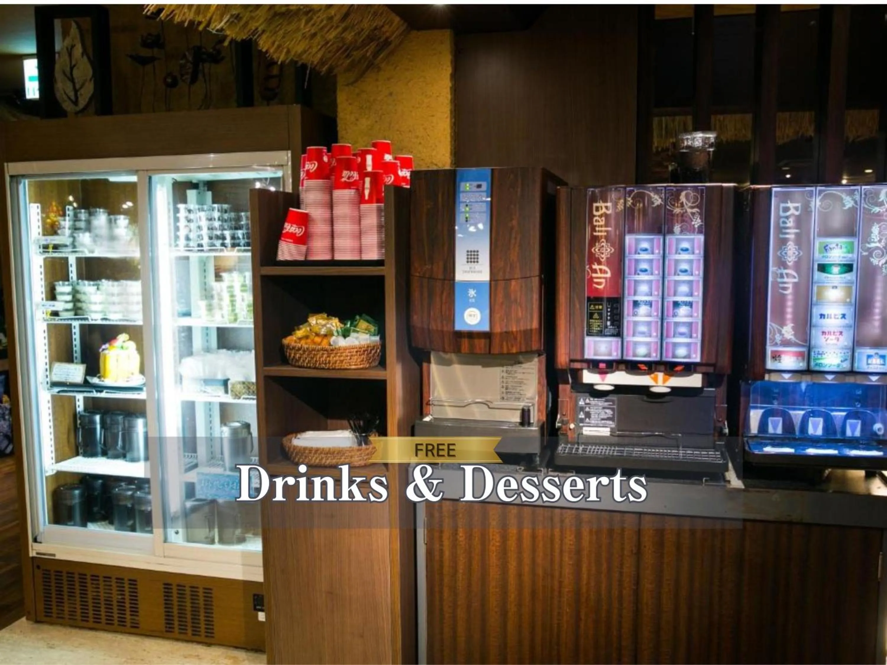 Food and drinks in Hotel Balian Resort Shinjuku Honten