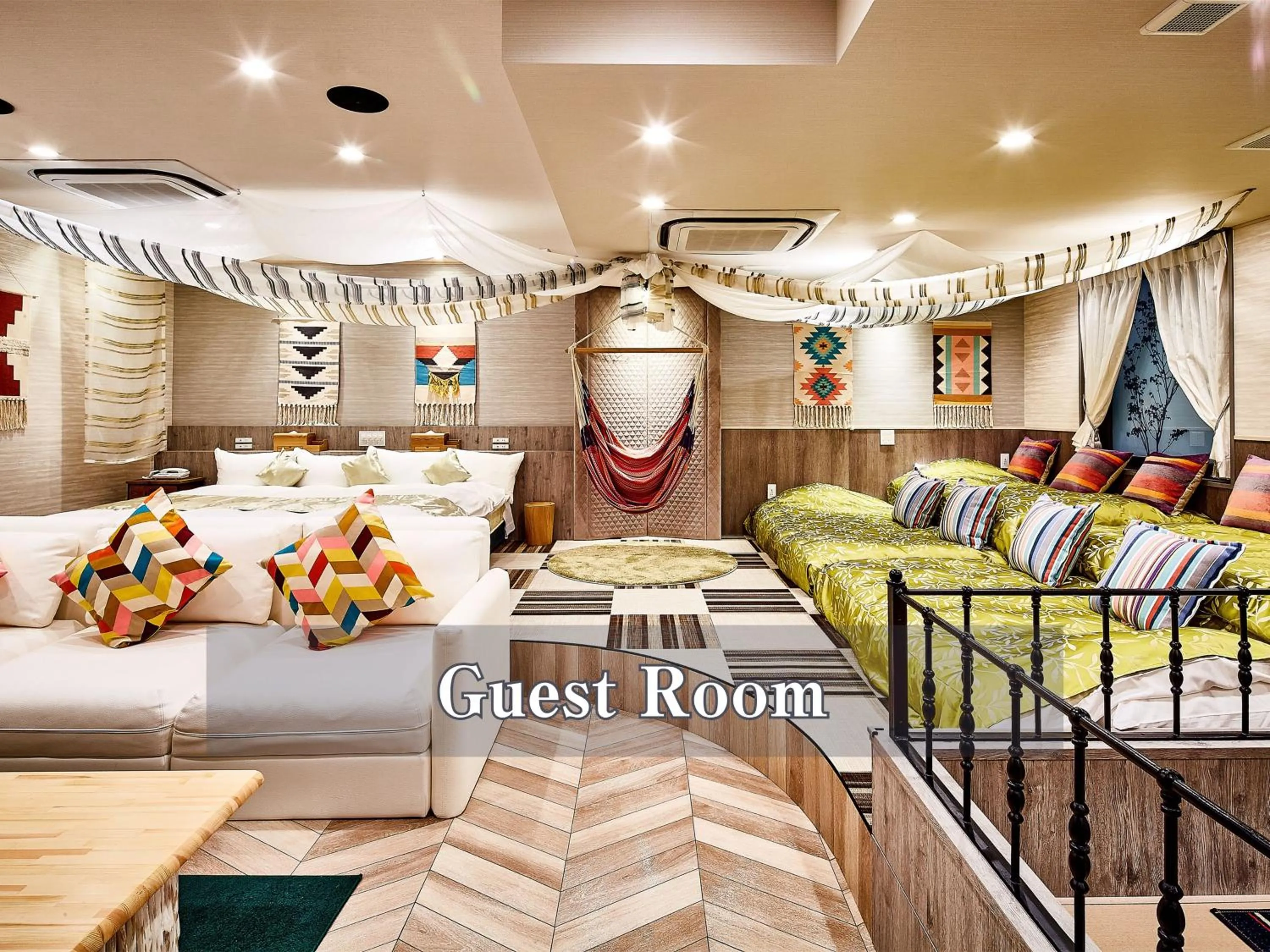 Photo of the whole room, Bed in Hotel Balian Resort Shinjuku Honten