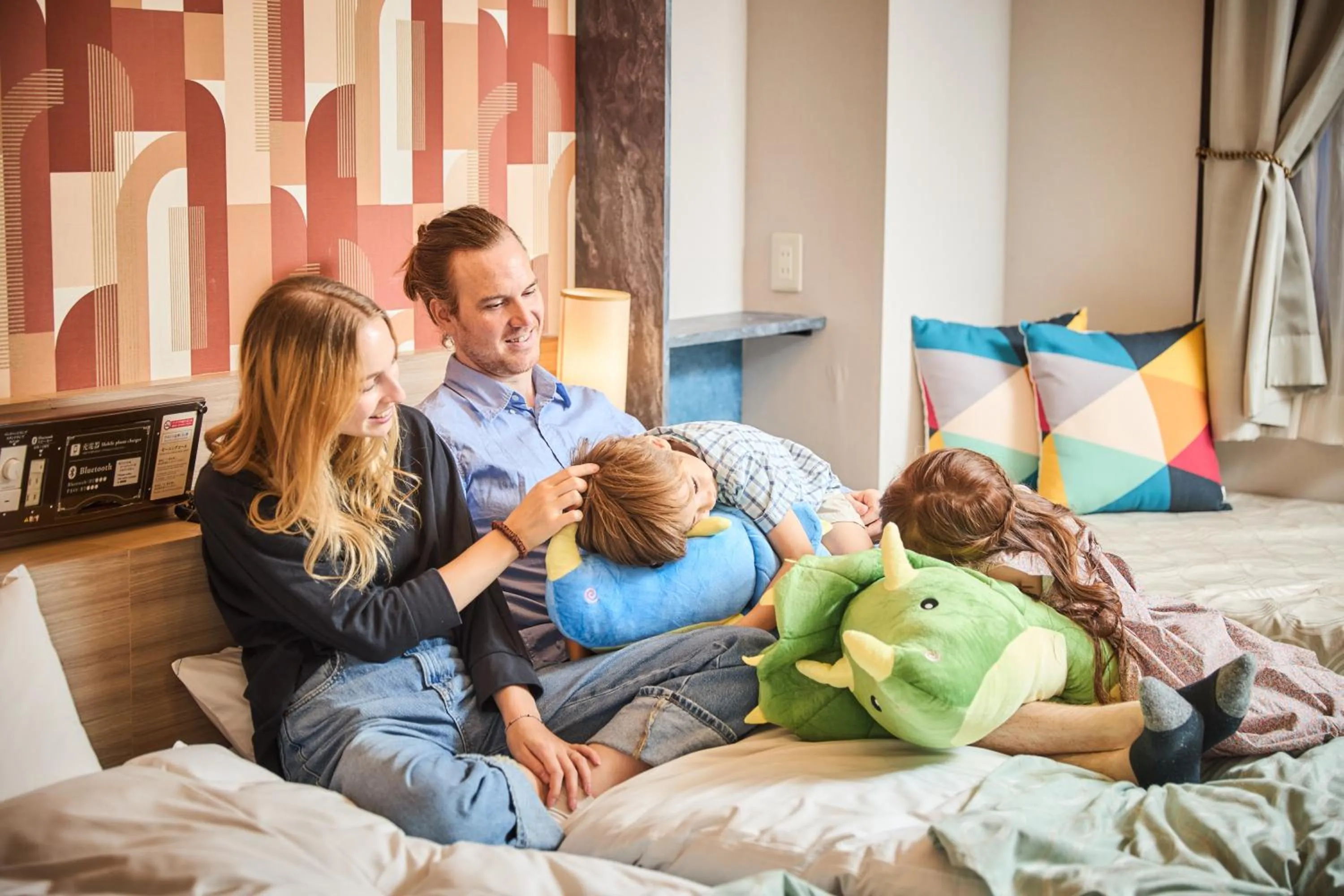 Family, Bed in Hotel Balian Resort Shinjuku Honten