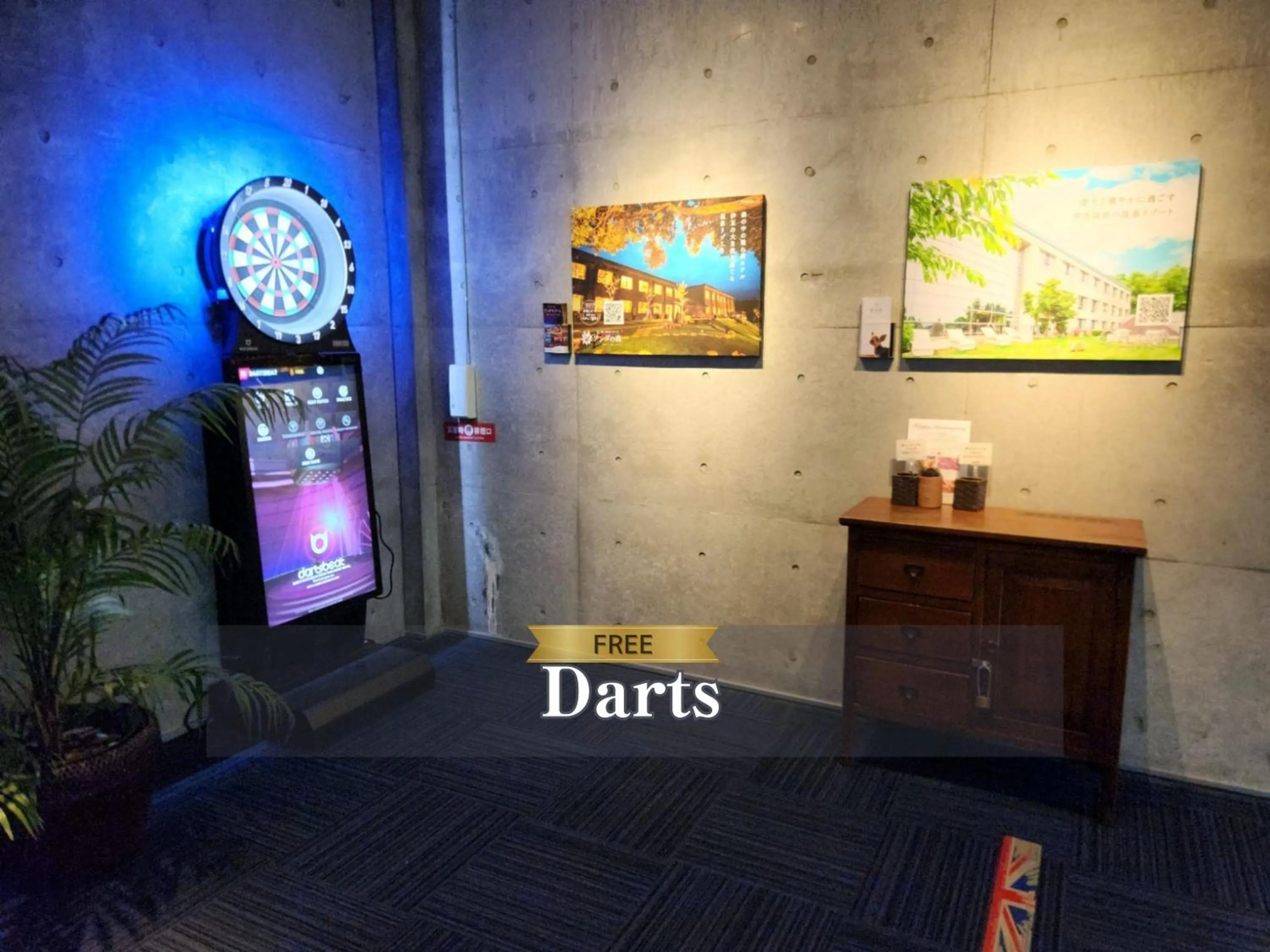 Darts in Hotel Balian Resort Shinjuku Honten