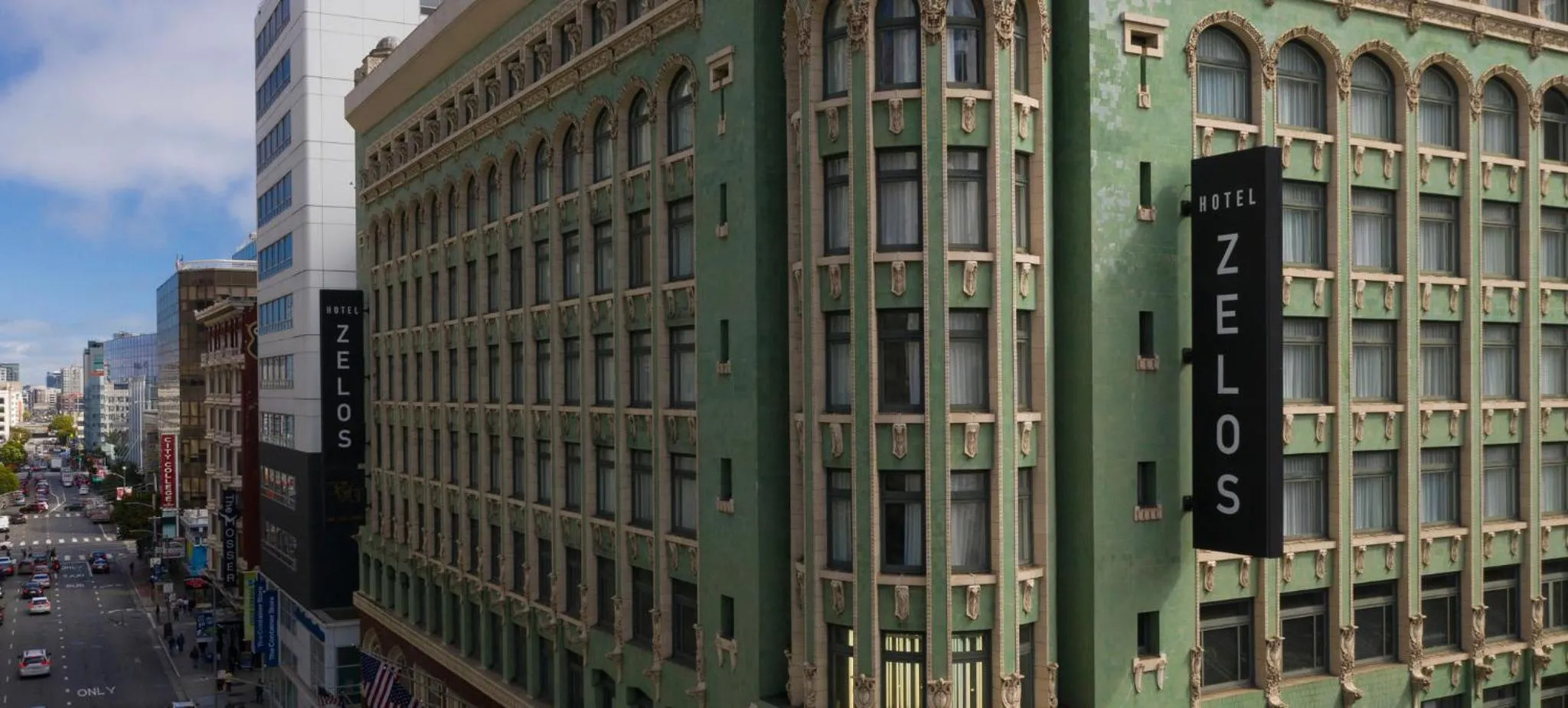 Property building in Hotel Zelos San Francisco