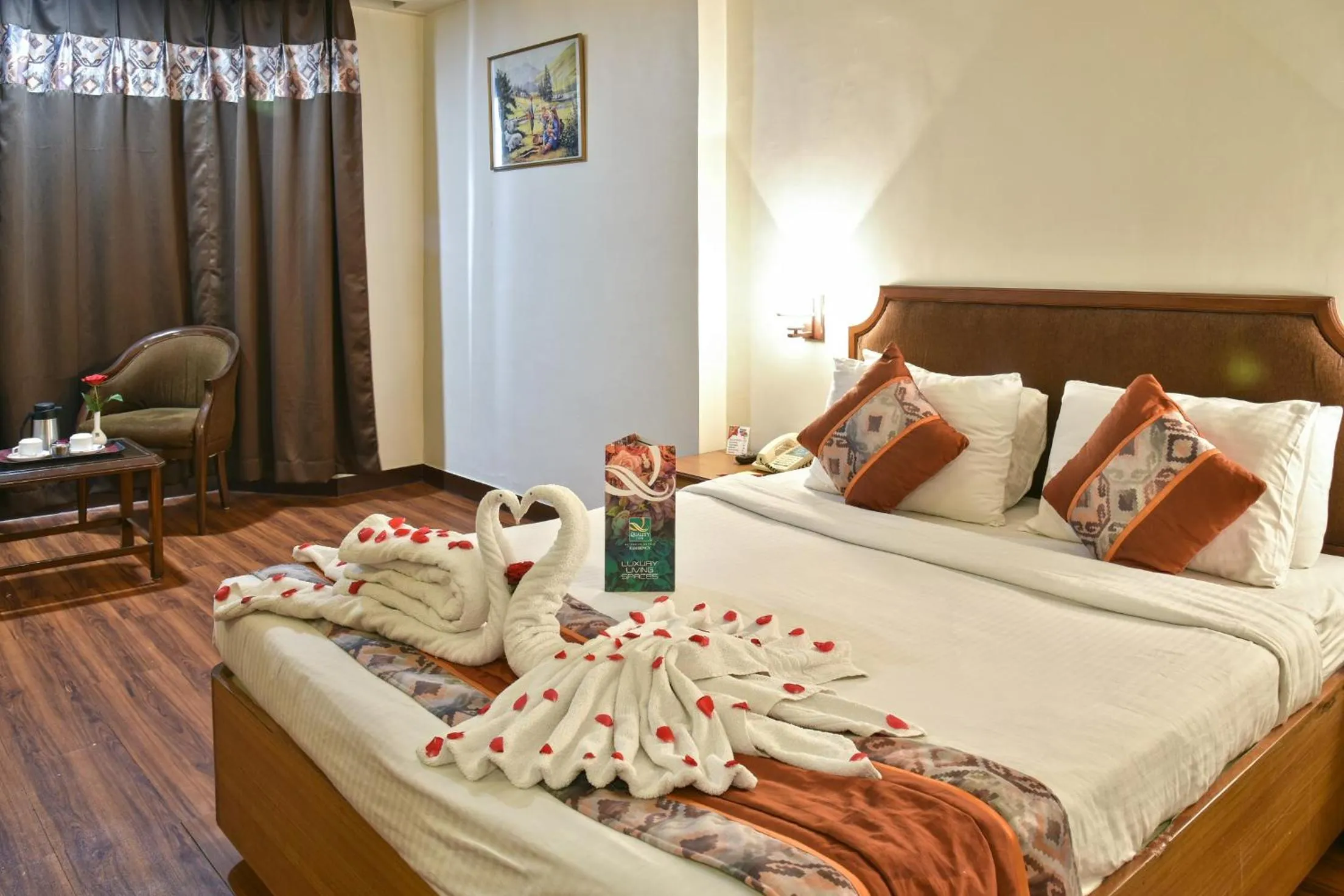 Bedroom in Quality Inn Residency