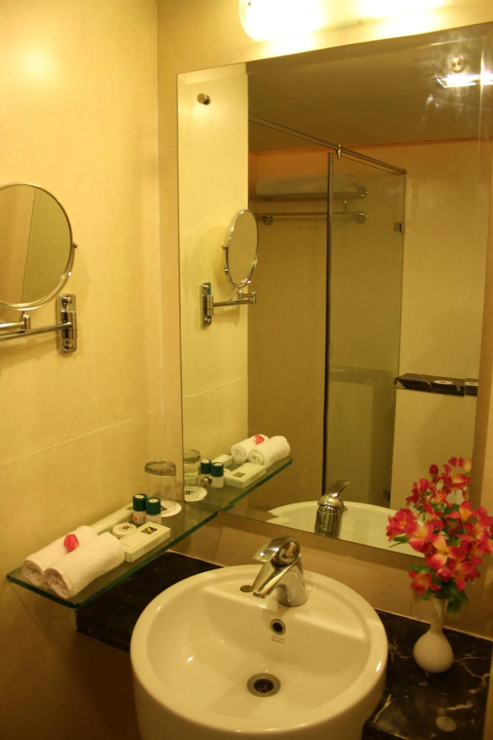 Bathroom in Quality Inn Residency
