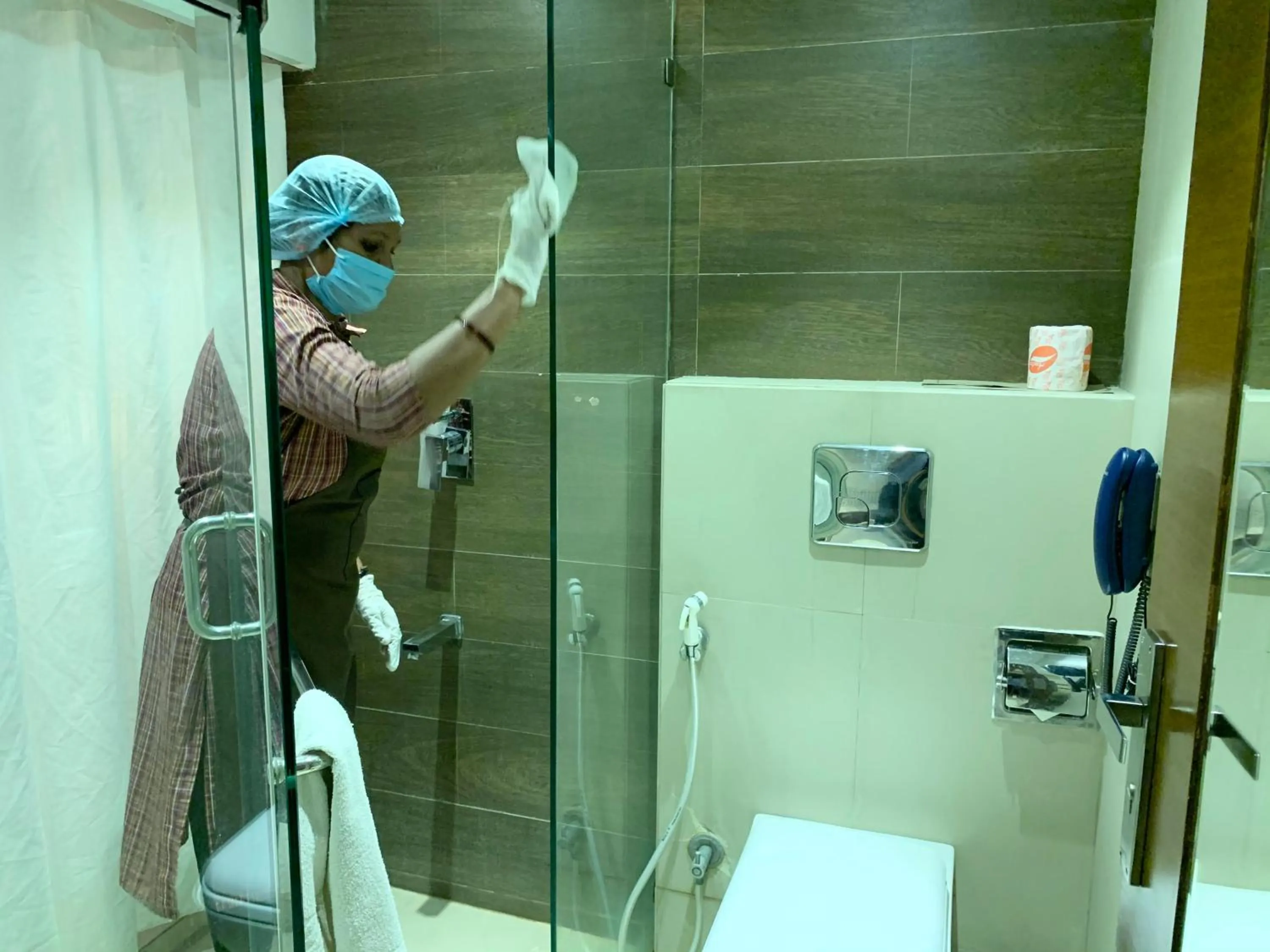 Bathroom in Quality Inn Residency